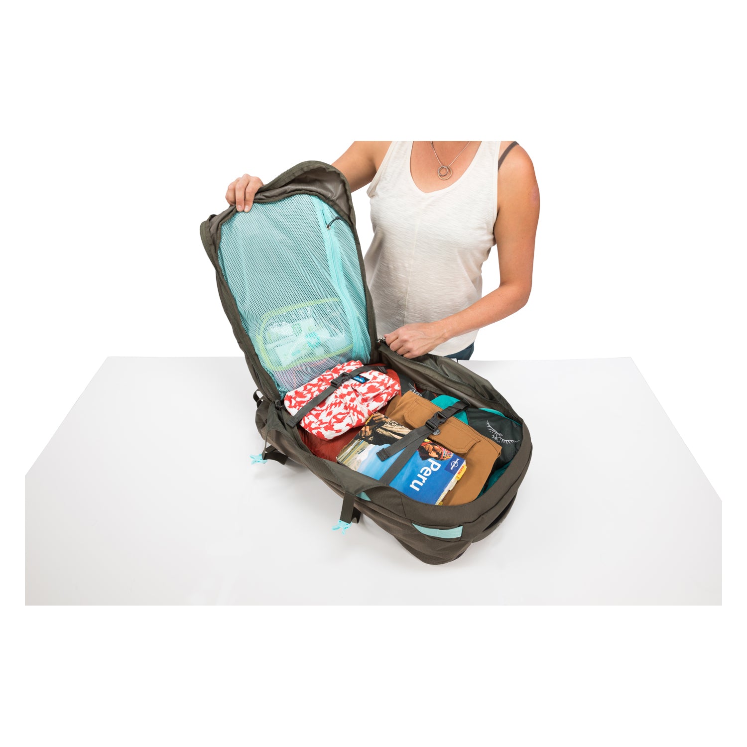 Osprey Fairview Travel Pack 55 Backpack - Small/Medium - Women's Travel - Trekking | Backpacking Packs, Bags, Bags for Women, Osprey, SGTrek, SGTrek Osprey, Travel Backpacks | Osprey-18