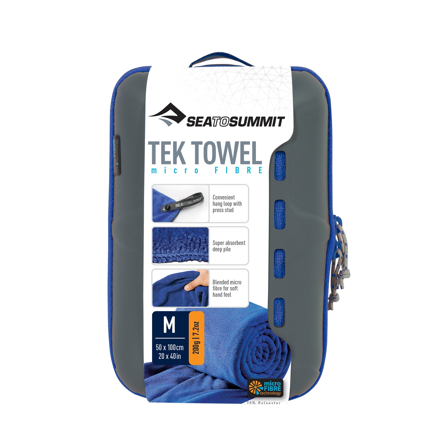 Sea To Summit Tek Towel (Medium) 50Cm X 100Cm