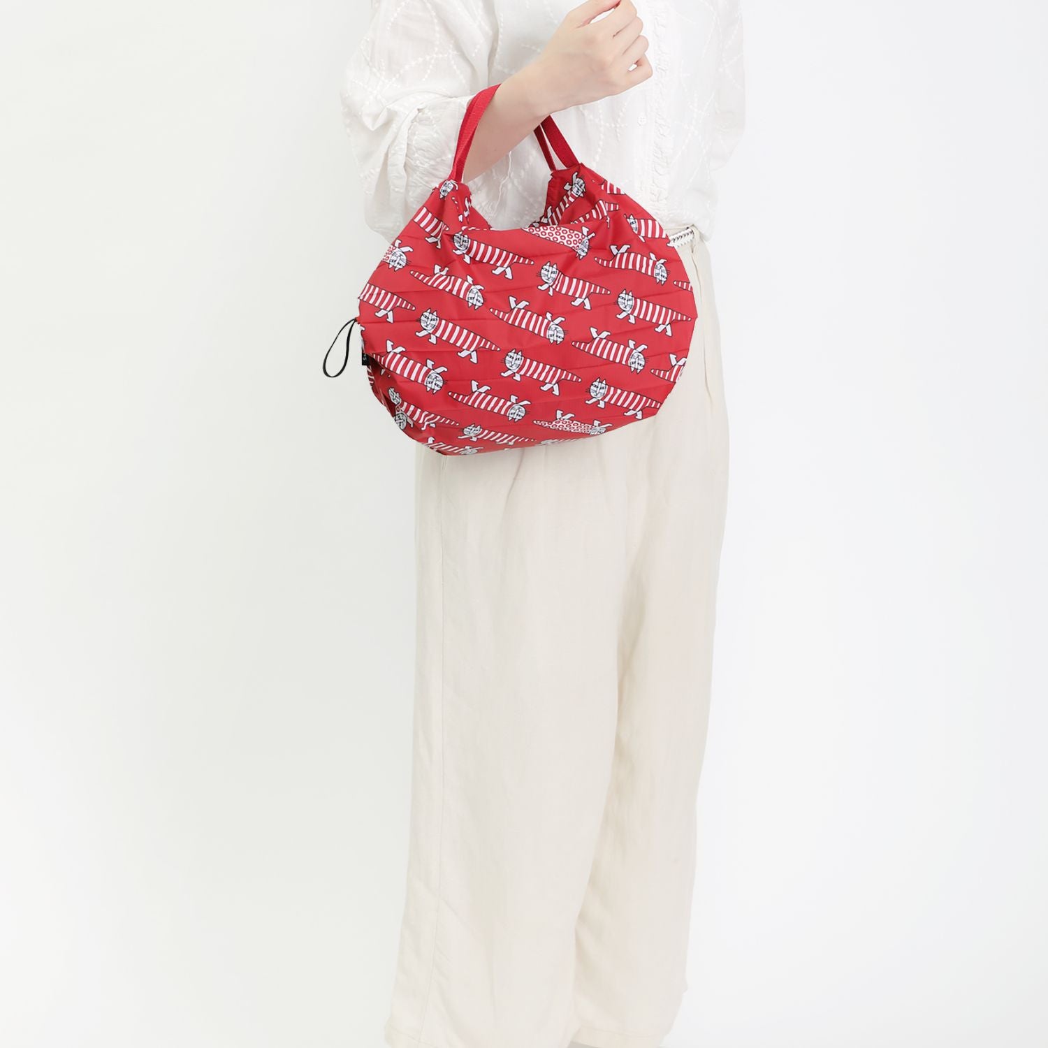 Shupatto X Lisa Larson Foldable Tote Small | Bags, Bags for Women, Foldable Bags, Handbags, Shoulder Bags, Tote Bags, Travel Accessories | Shupatto-49