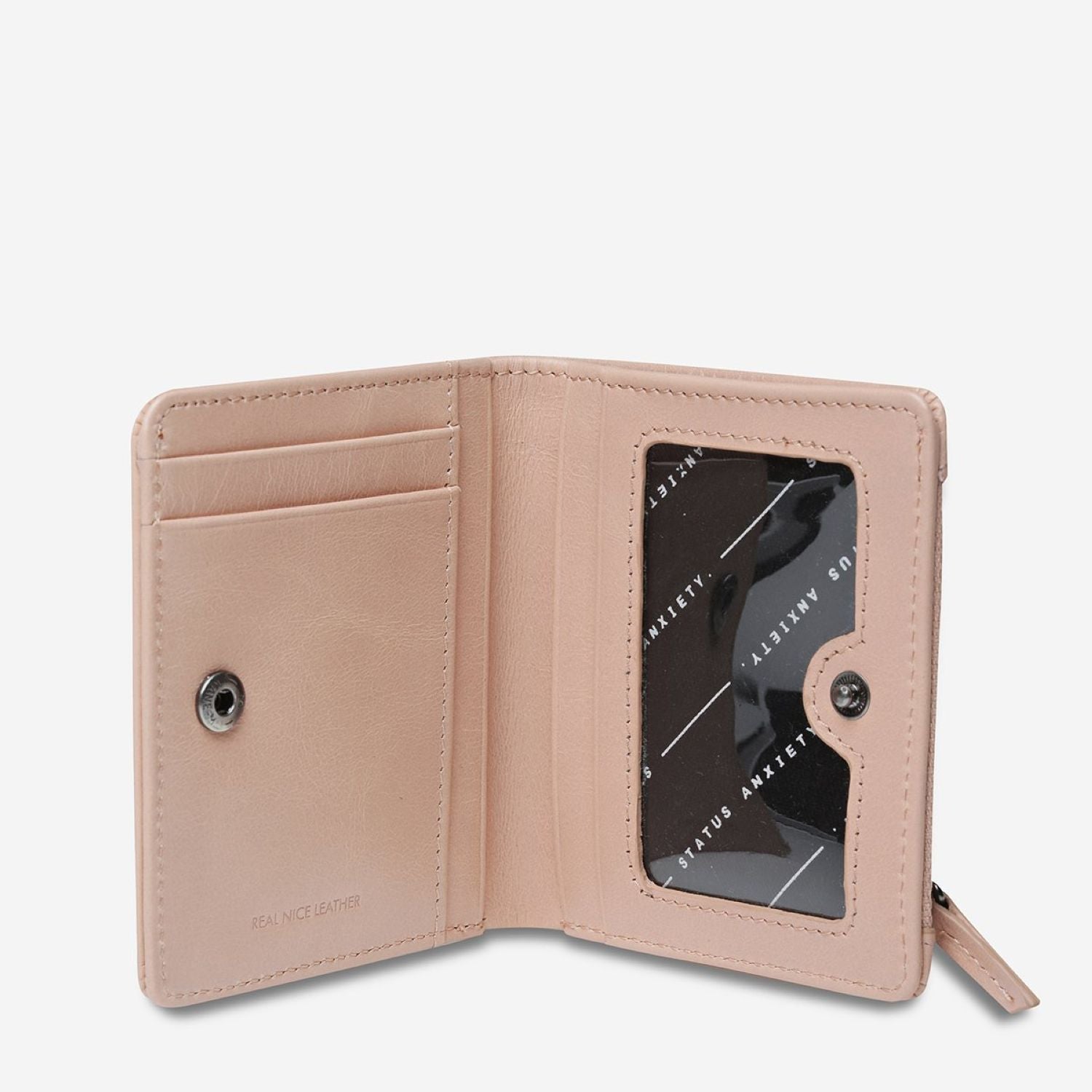 Status Anxiety In Another Life Leather Wallet
