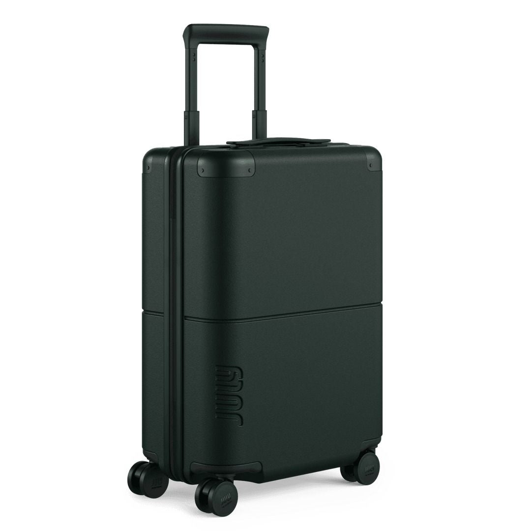 July Carry On Classic Polycarbonate 21" Luggage With Casesafe Tracking & Power Bank & Usb/Usb-C Cable