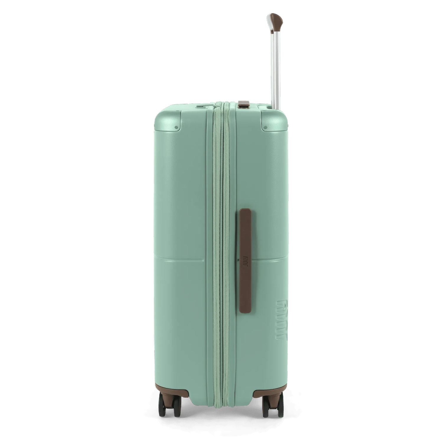 July Checked Expandable Polycarbonate 26" Luggage