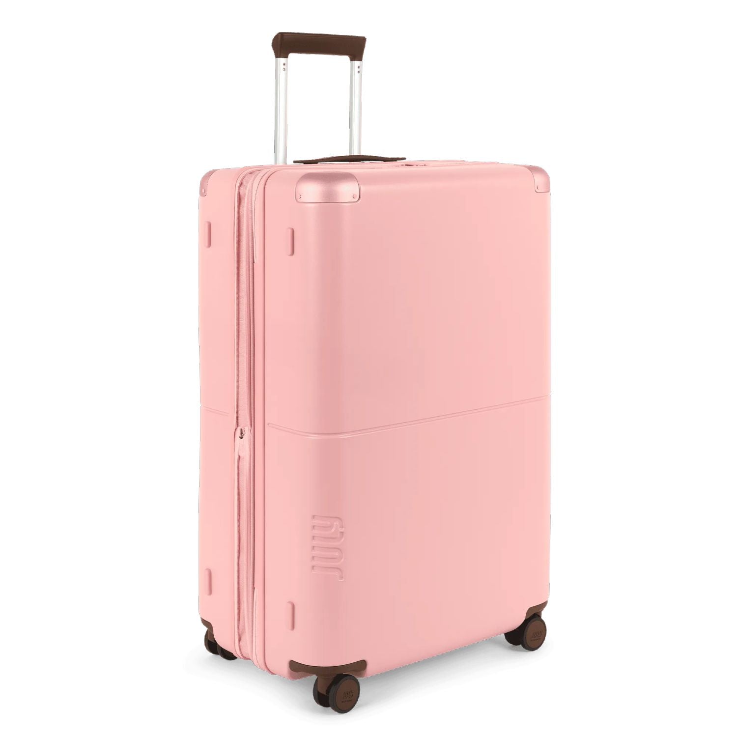 July Checked Plus Expandable Polycarbonate 28" Luggage (SA)