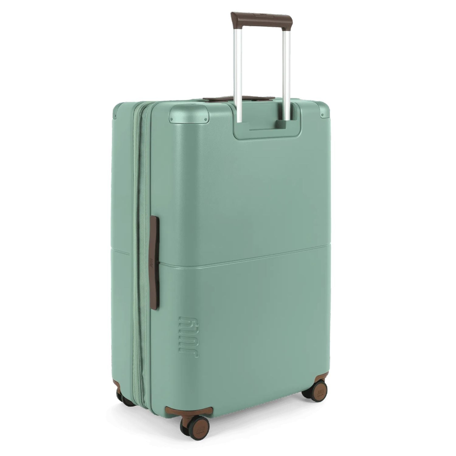 July Checked Plus Expandable Polycarbonate 28" Luggage (SA)
