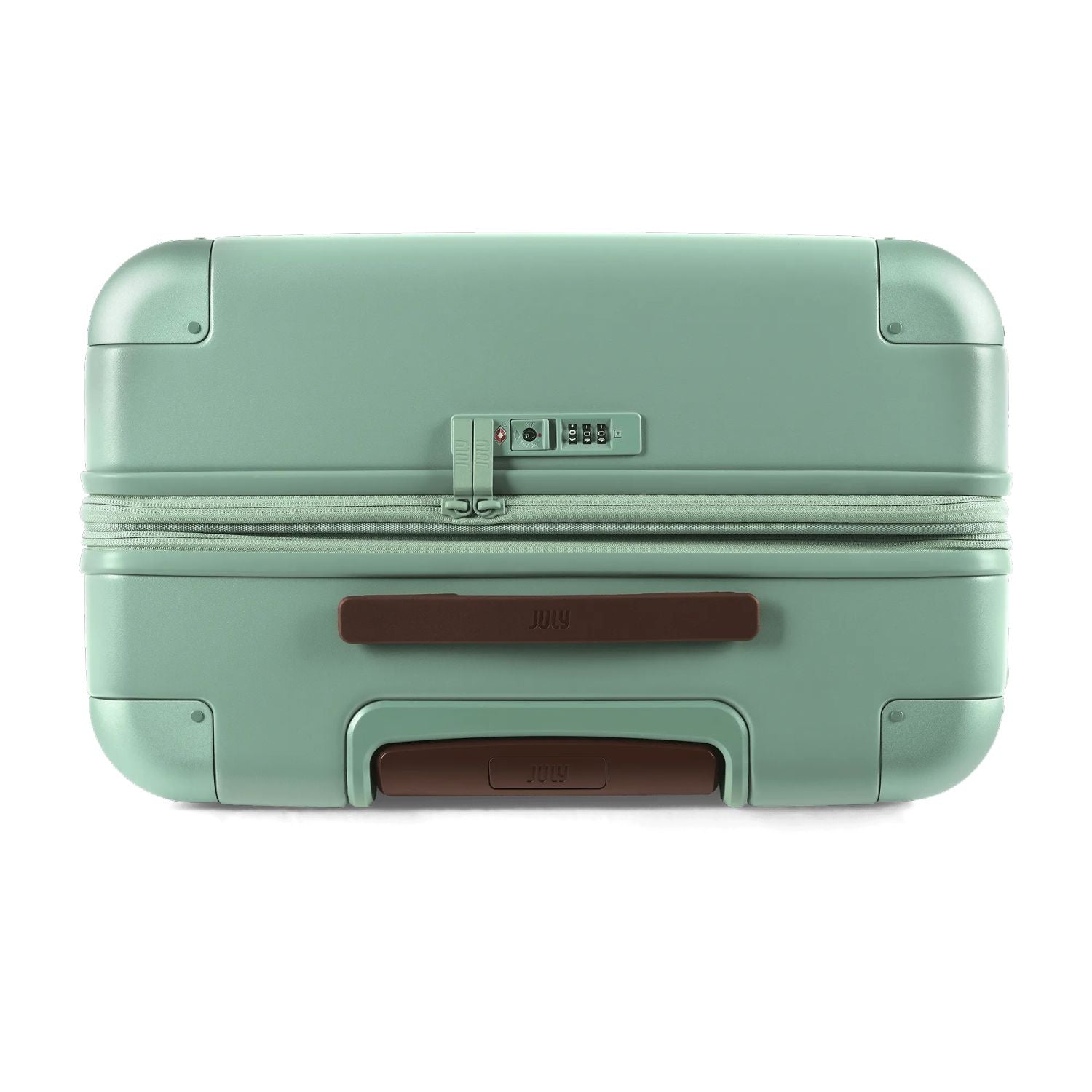 July Checked Plus Expandable Polycarbonate 28" Luggage (SA)