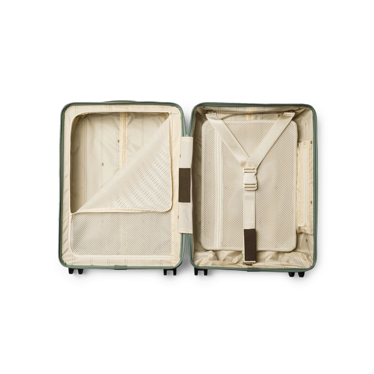 July Checked Plus Expandable Polycarbonate 28" Luggage