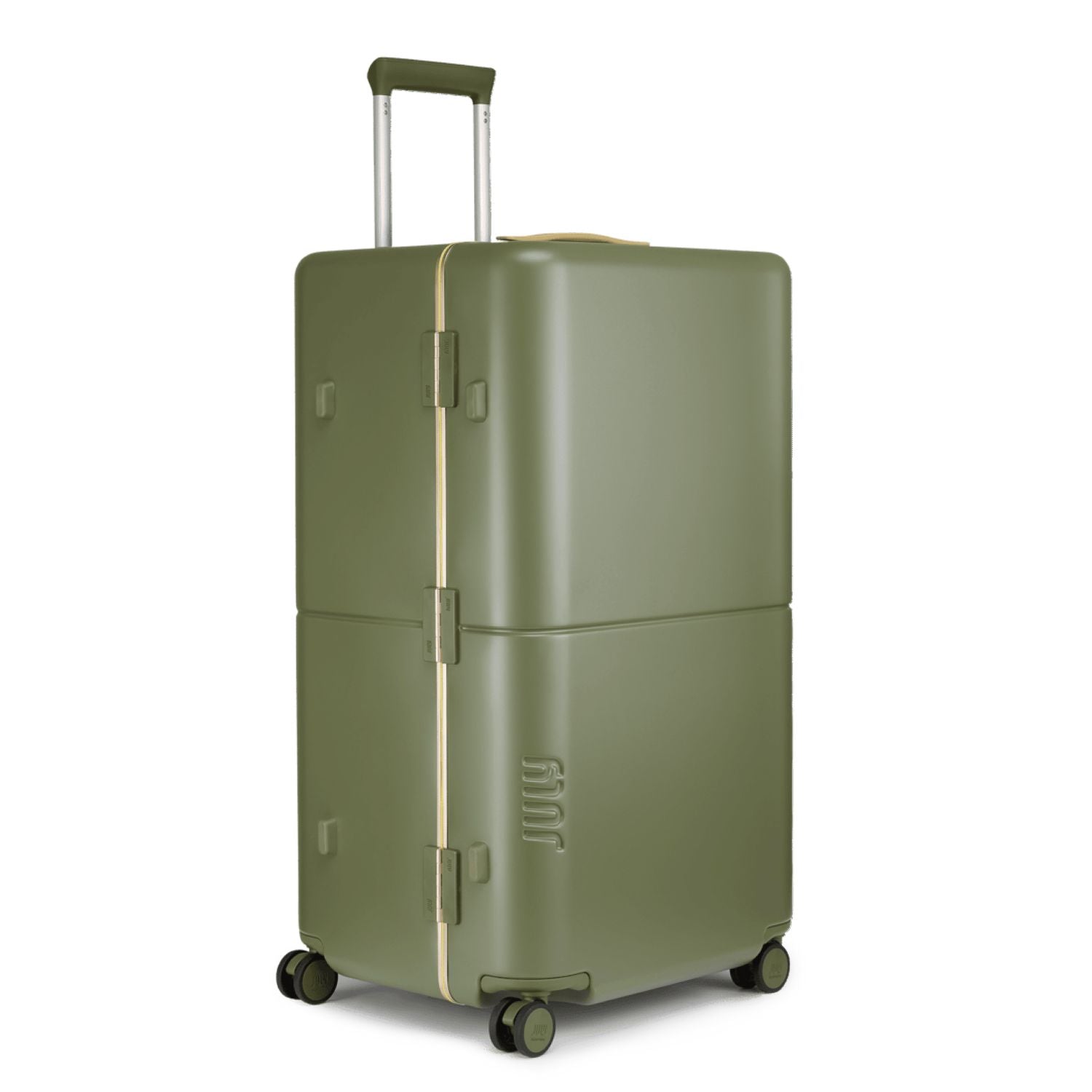 July Checked Plus Trunk Polycarbonate Frame 30" Luggage (SA)