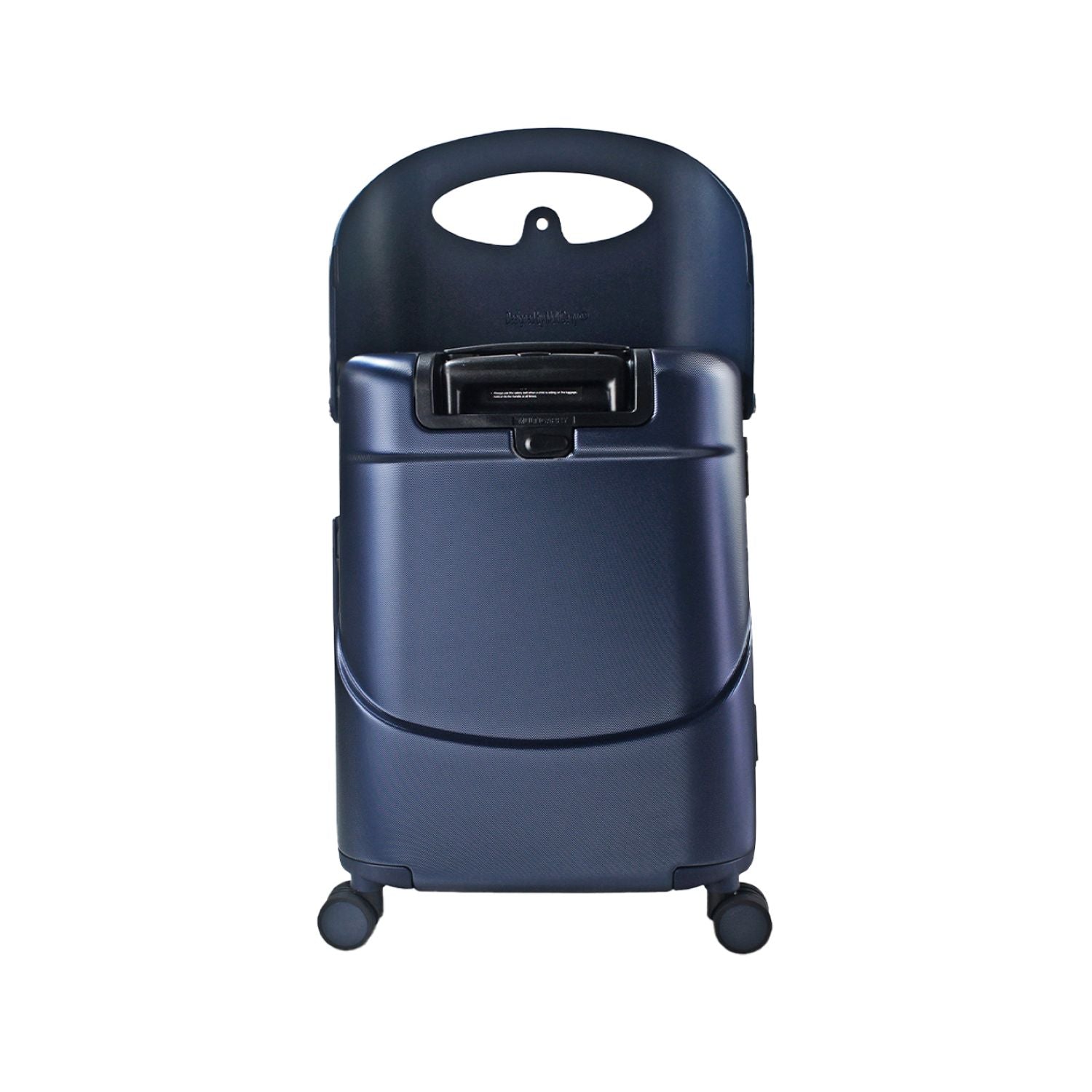 MiaMily Multicarry Carry On 18 Inch Luggage with Built-in Seat for Children