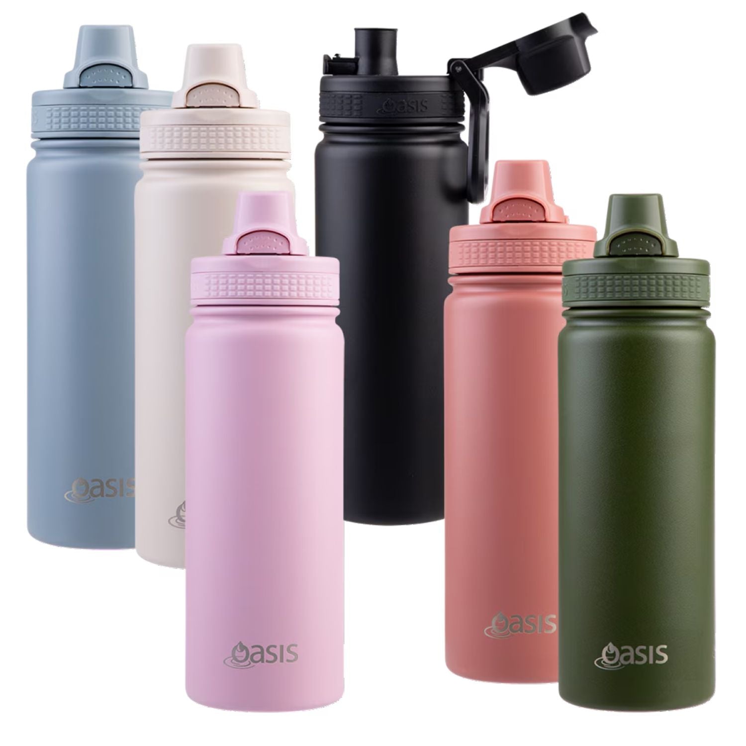 Oasis S/S Insulated Thermal Sports Bottle Quick Release 550ML