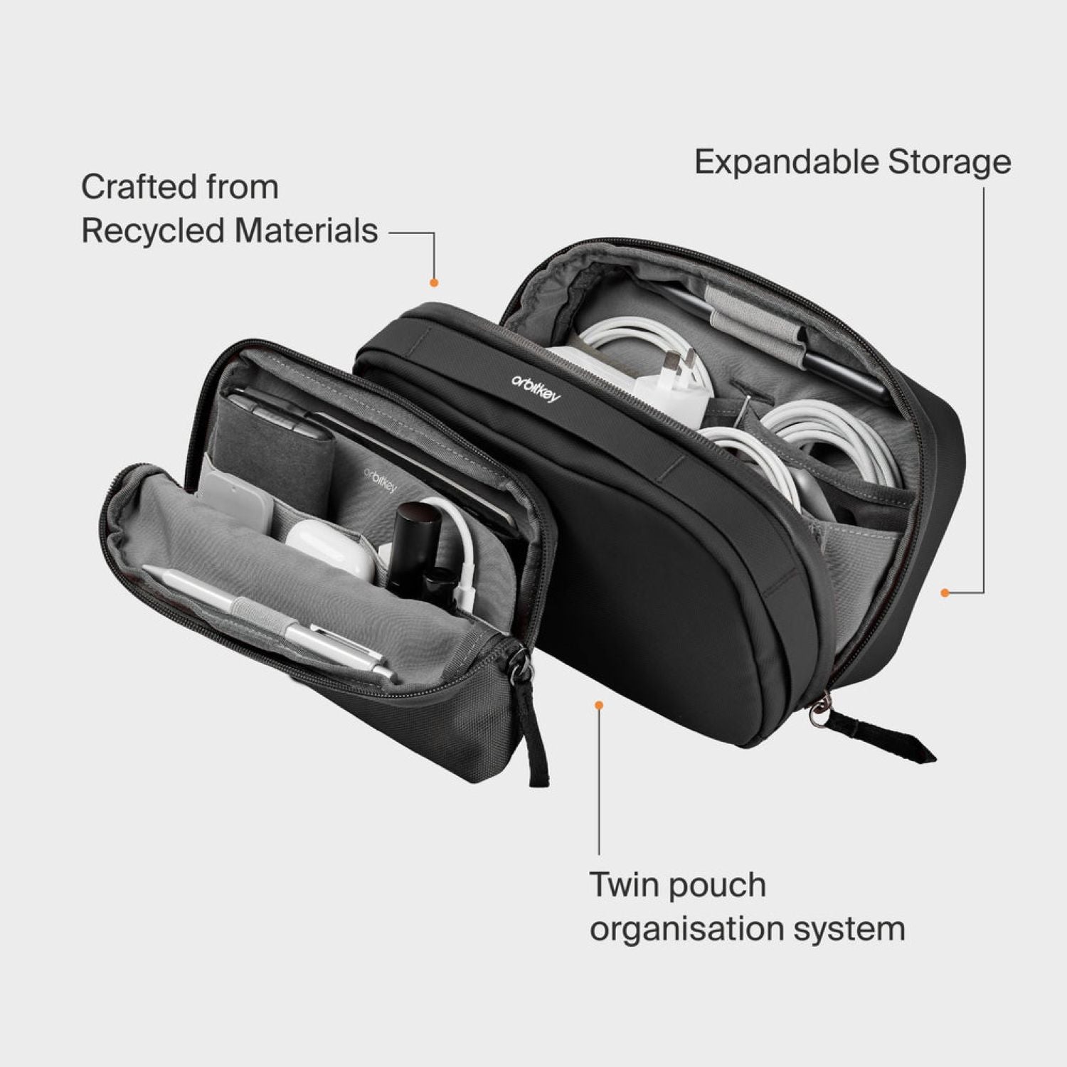 Orbitkey 2-In-1 Tech Pouch (SA)