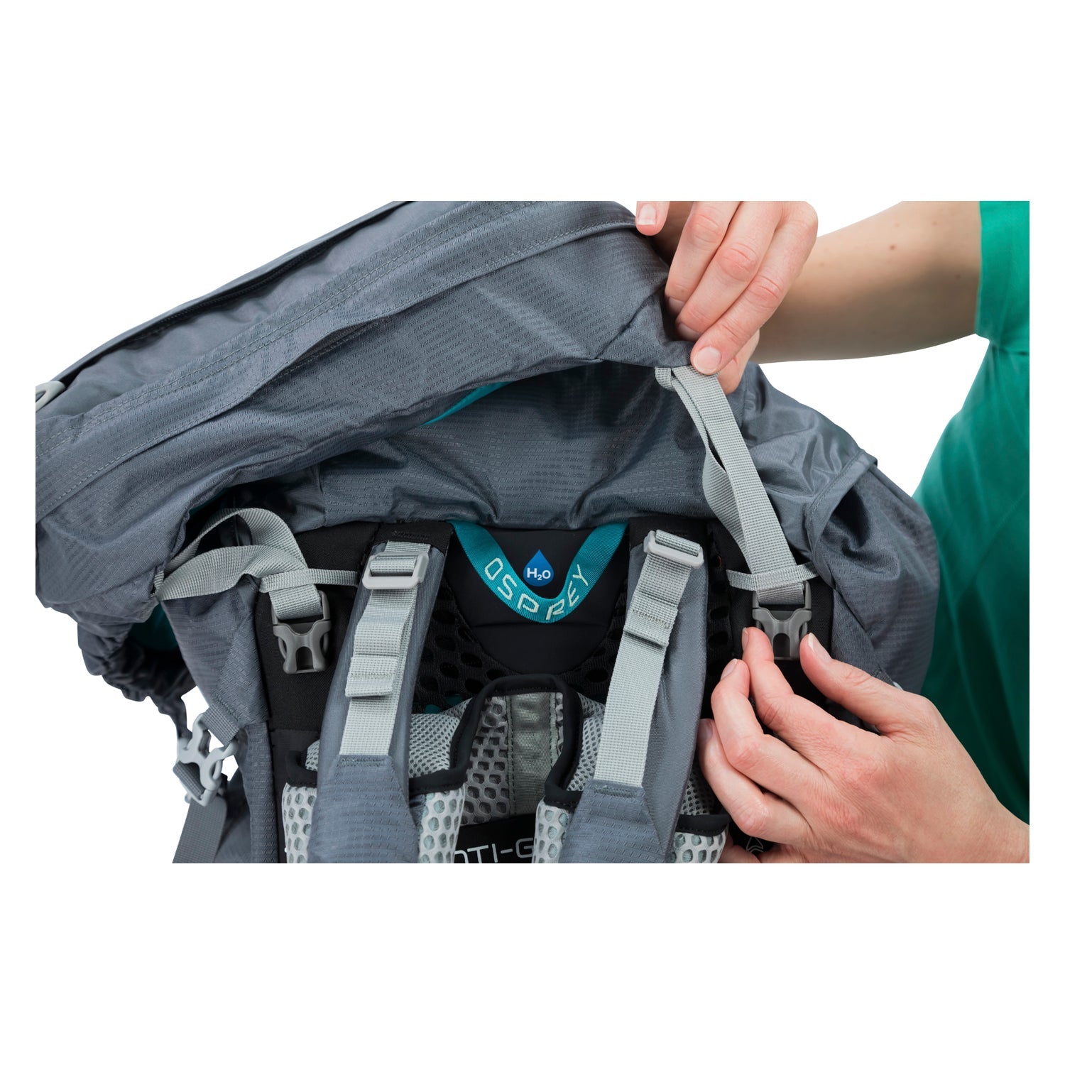 Osprey Aura AG 65 Backpack with Raincover - Small - Women's Backpacking | Backpacking Packs, Bags, Bags for Women, Osprey, SGTrek, SGTrek Osprey, Travel Backpacks | Osprey-10