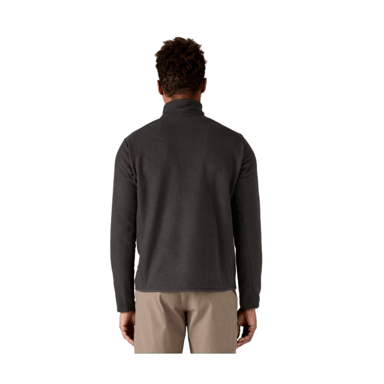 Patagonia Men's R1® Air Fleece Zip-Neck (Black)