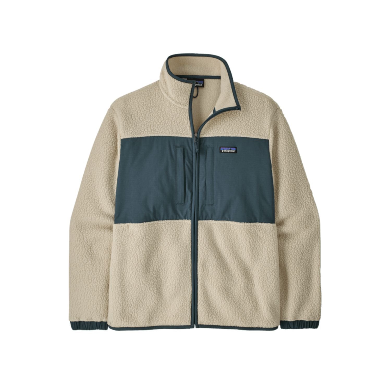 Patagonia Men's Retro Pile Fleece Patch Jacket (Pelican)