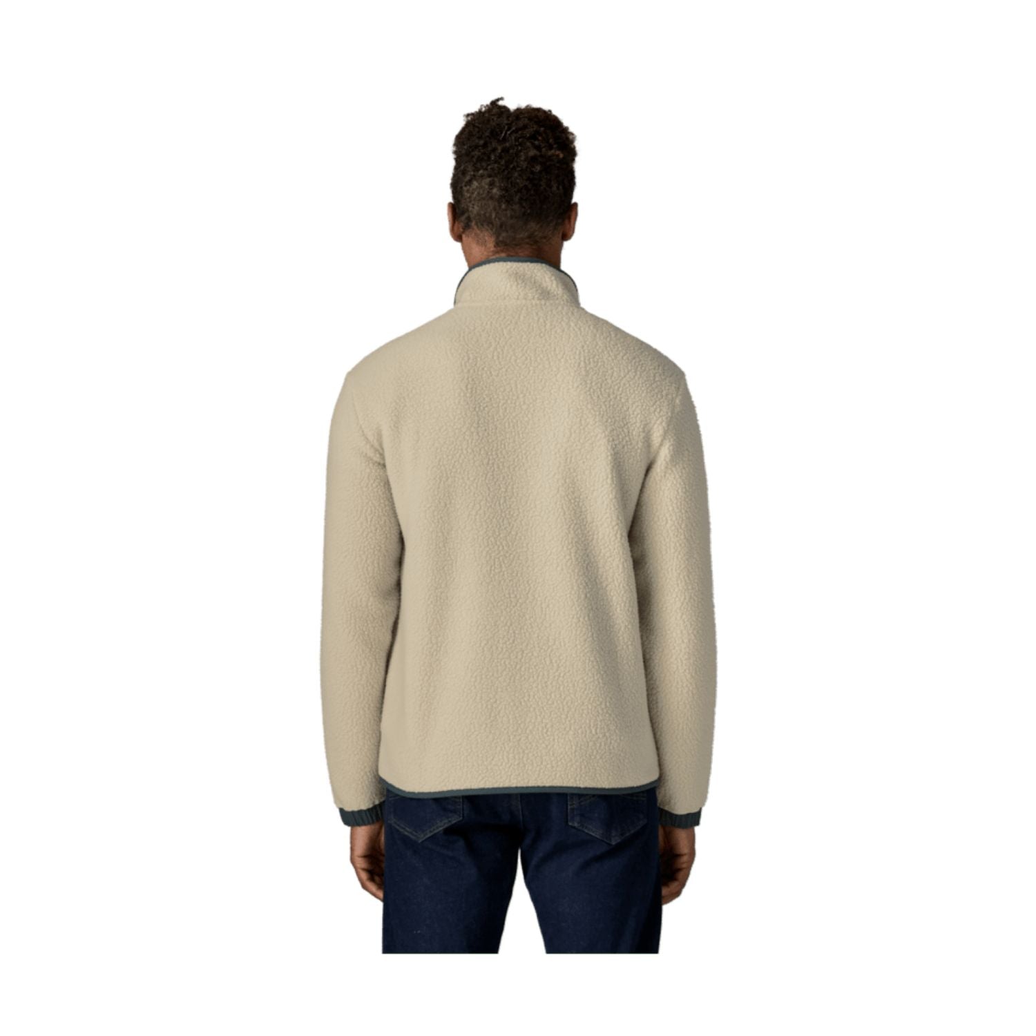 Patagonia Men's Retro Pile Fleece Patch Jacket (Pelican)