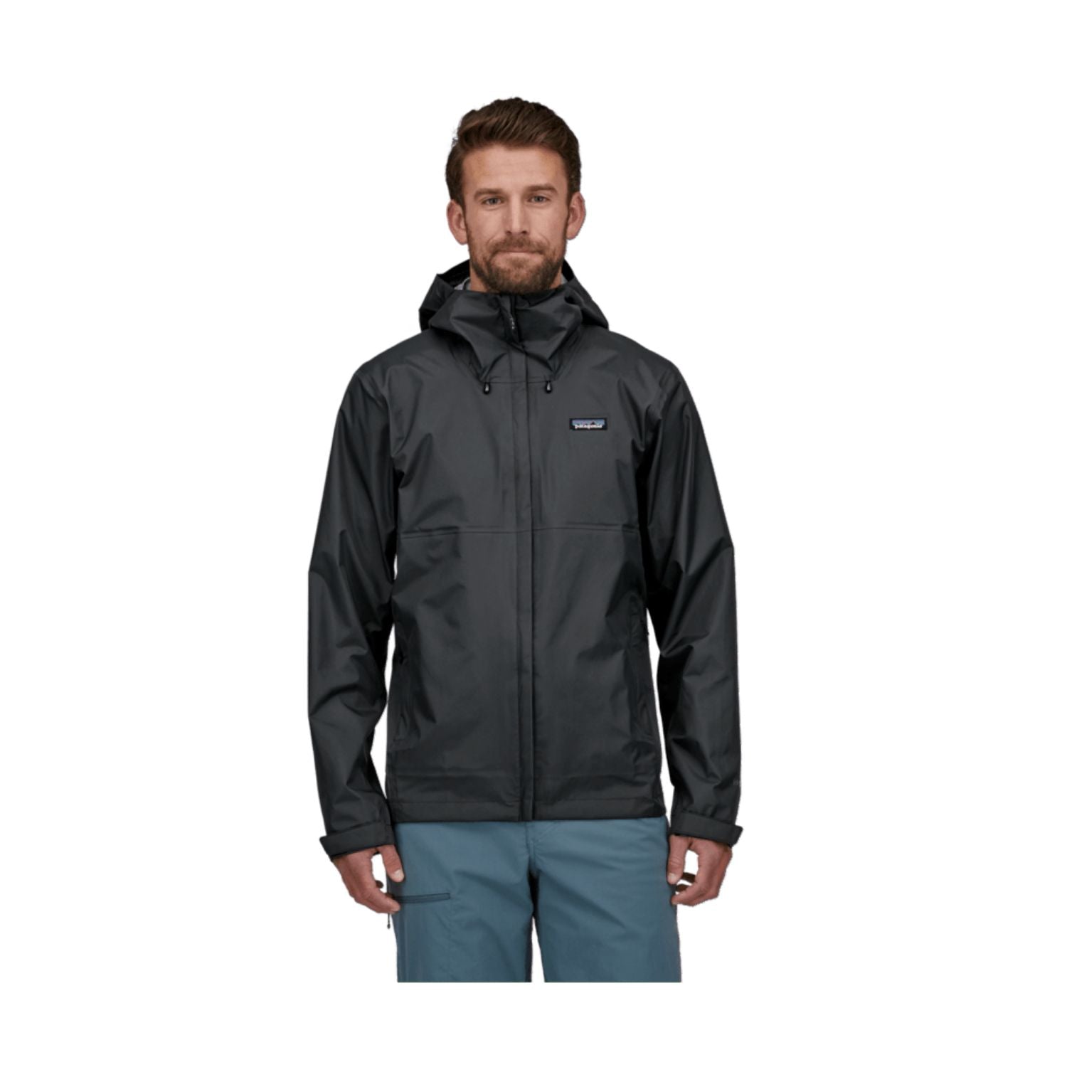 Patagonia Men's Torrentshell 3L Rain Jacket (Black)