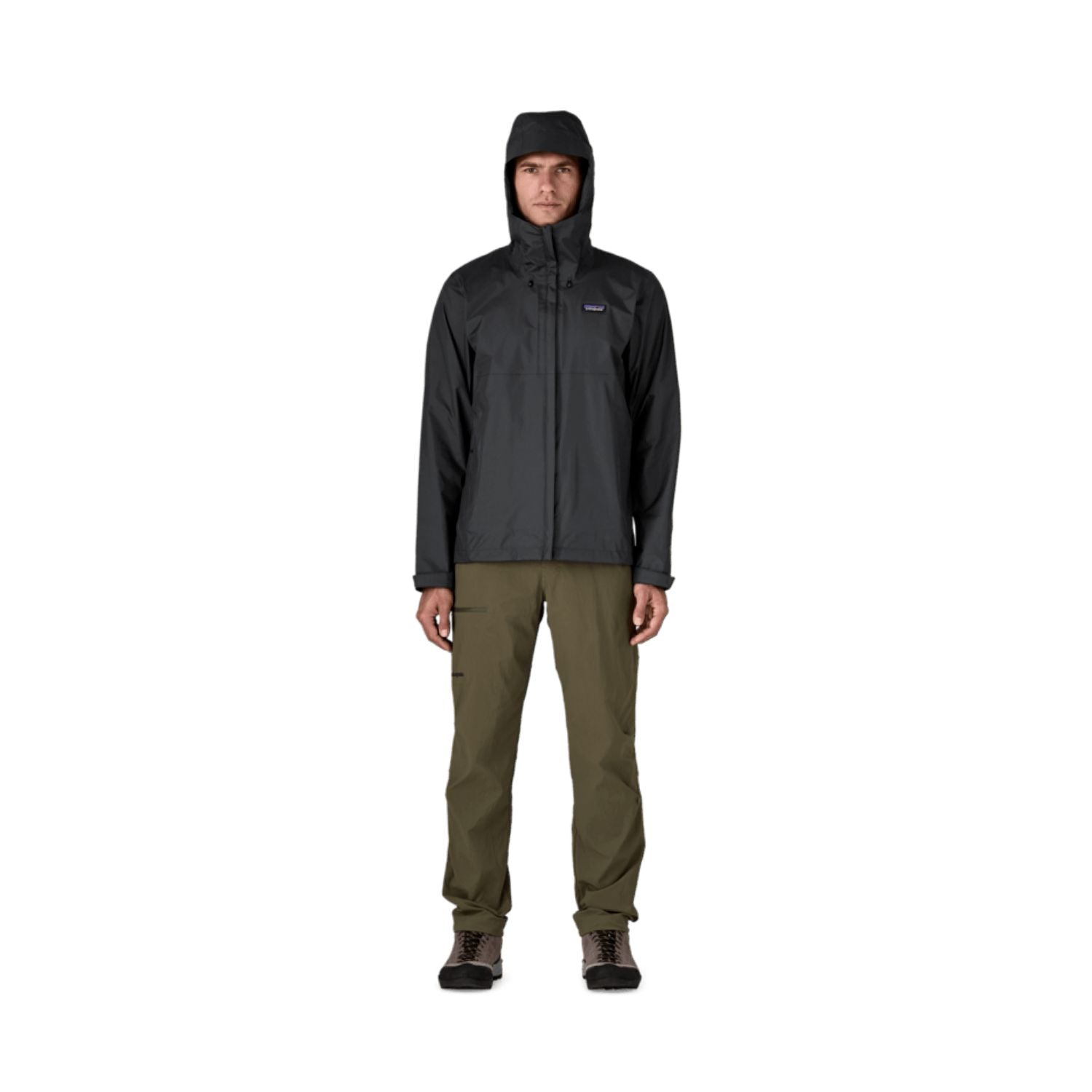 Patagonia Men's Torrentshell 3L Rain Jacket (Black)