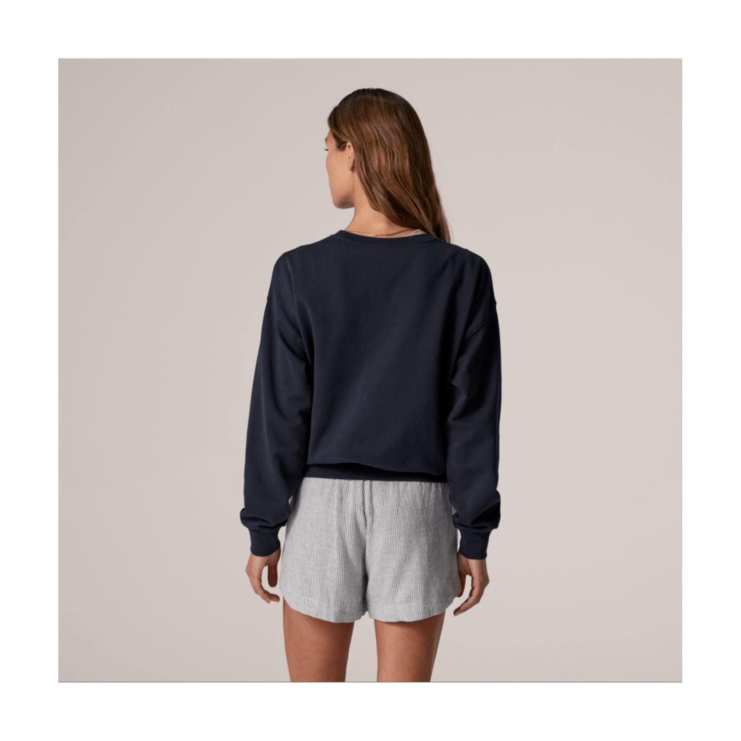 Patagonia Women's Daily Crew (Sunken Blue)