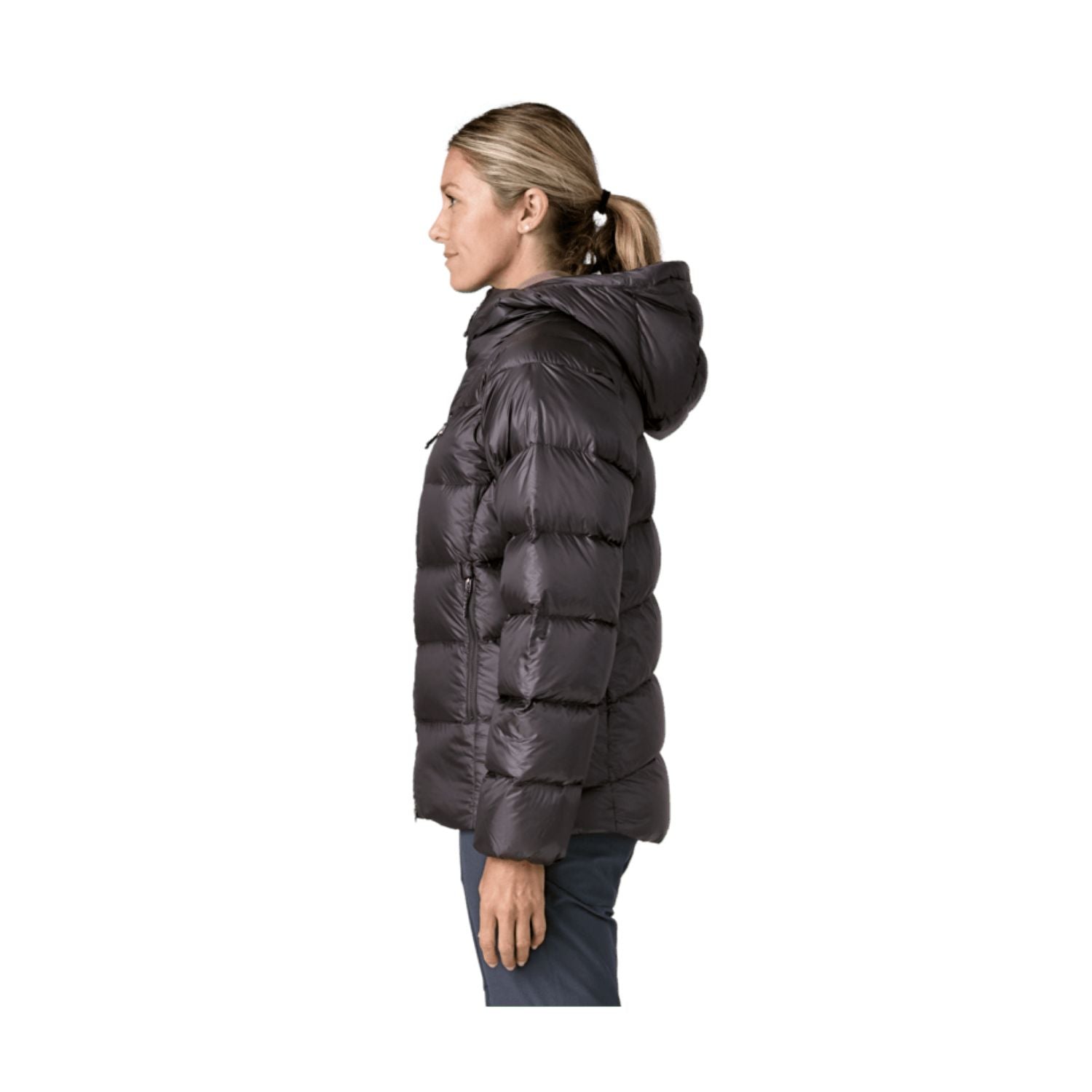 Patagonia Women's Fitz Roy Down Hoody (Black)