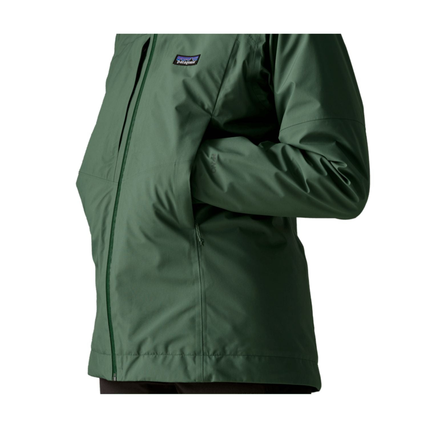 Patagonia Women's Insulated Boulder Fork Rain Jacket (Black)