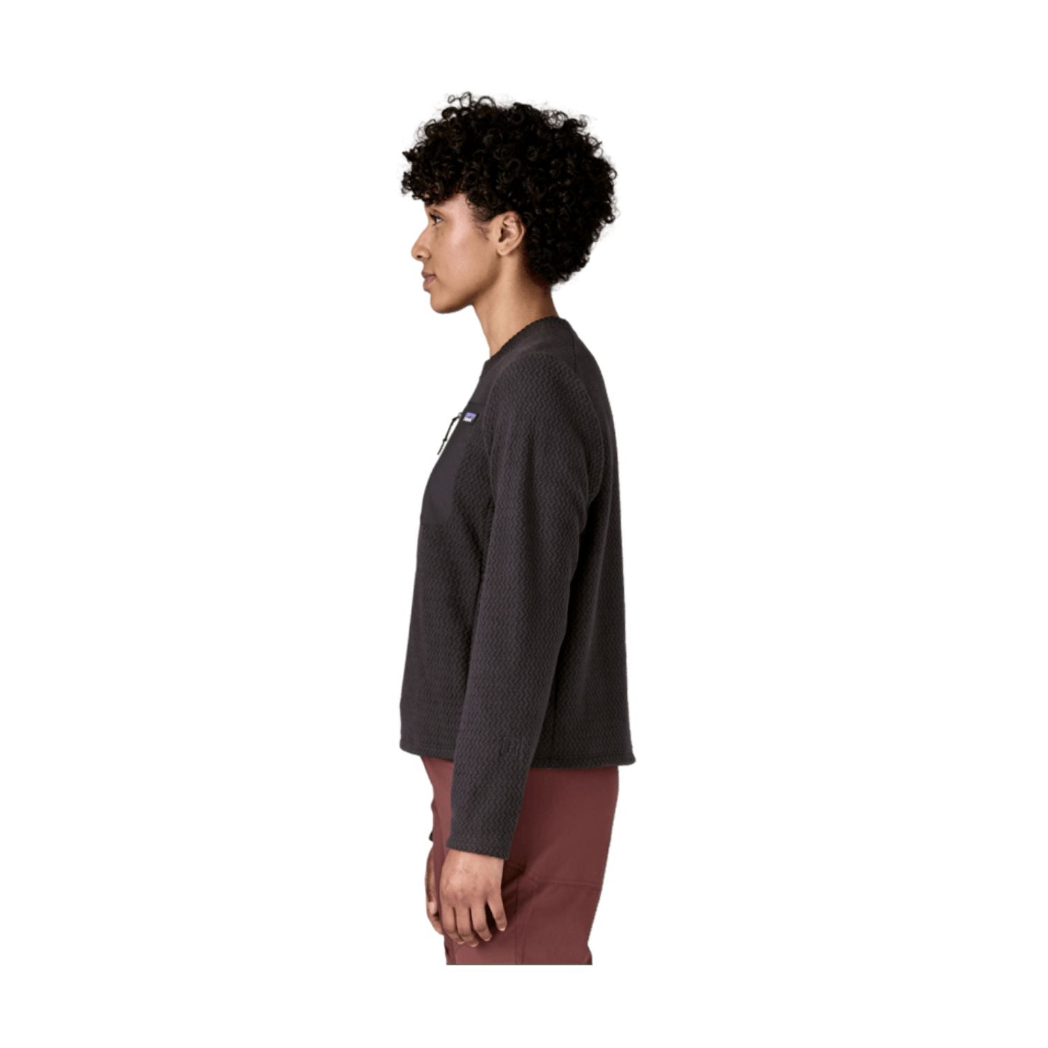 Patagonia Women's R1® Air Fleece Crewneck (Black)