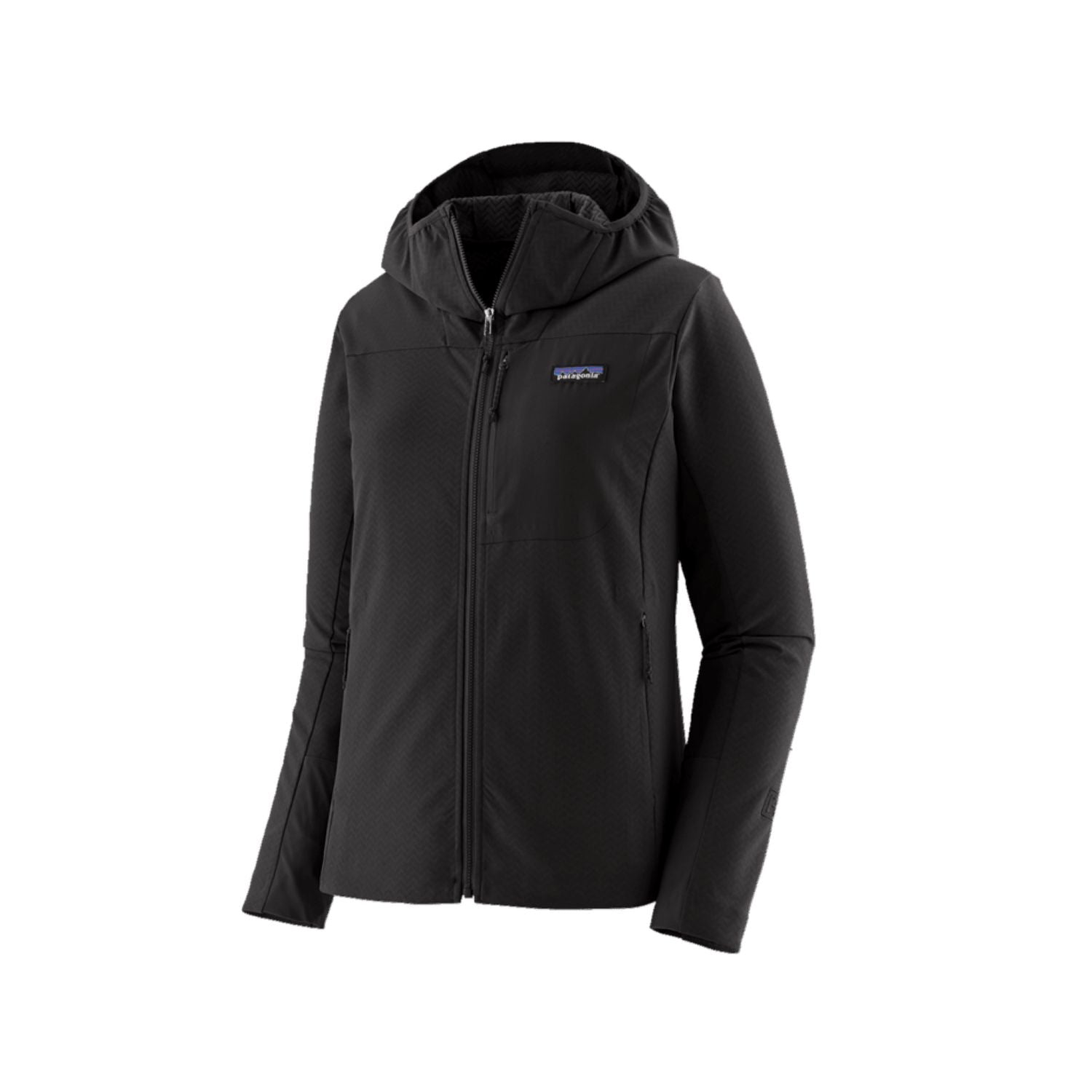 Patagonia Women's R1® Crossstrata Hoody (Black)