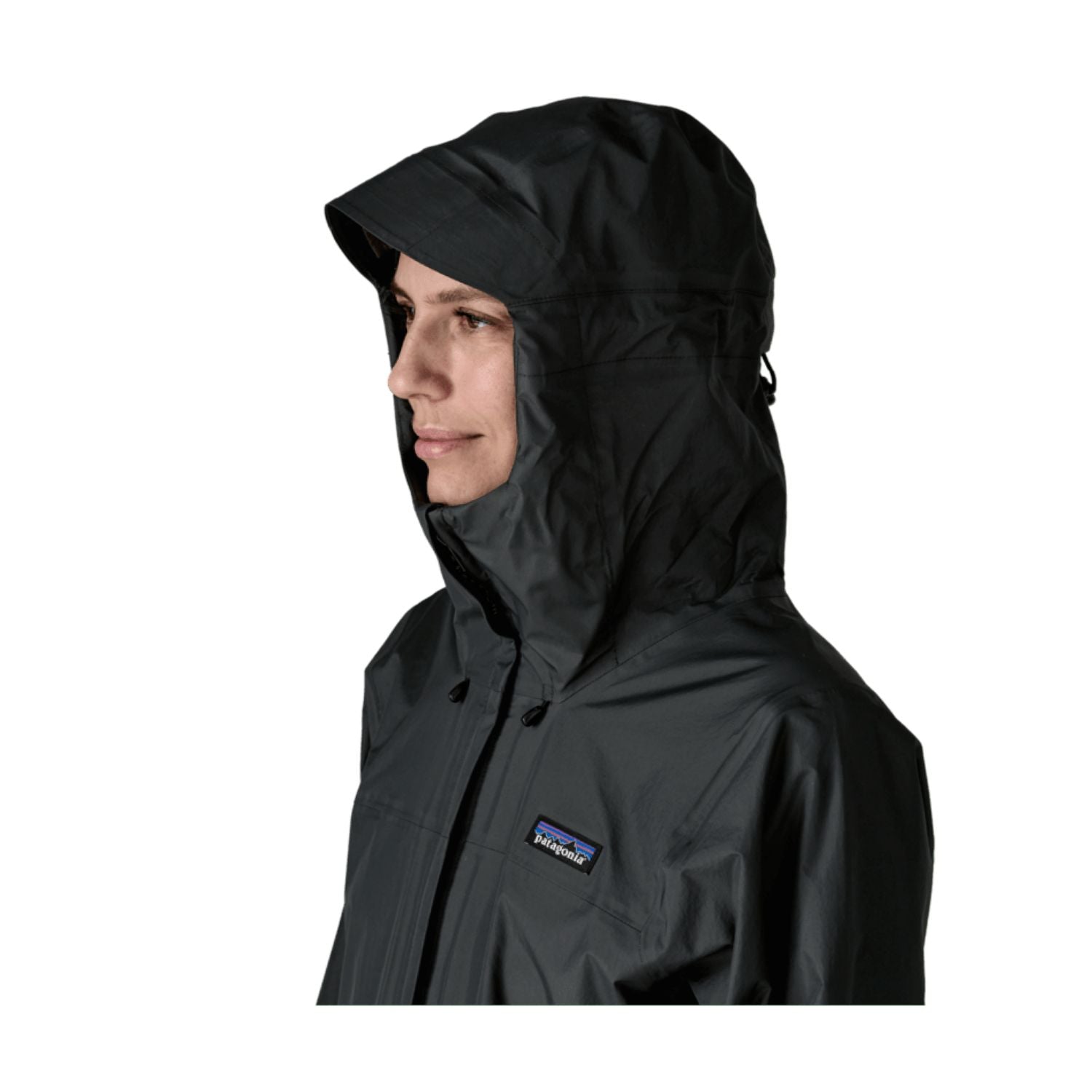 Patagonia Women's Torrentshell 3L Rain Jacket (Black)
