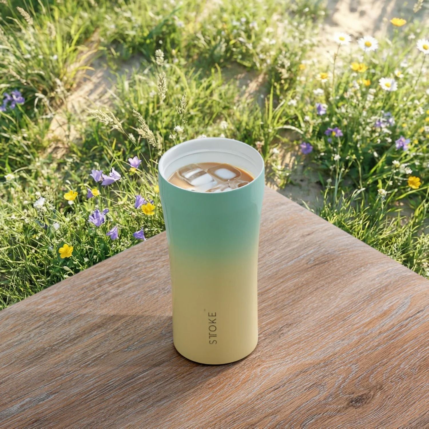 STTOKE Flow Leakproof Ceramic Insulated Cup 16oz