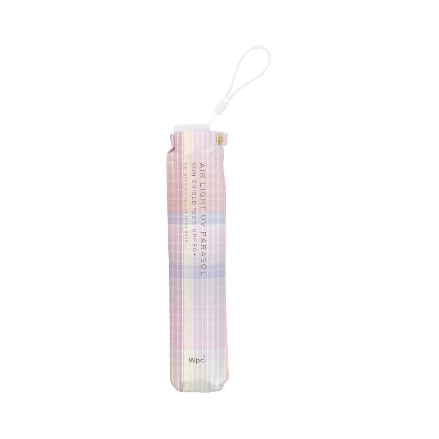 WPC Gradation Check Mini UV Protection UPF 50+ Umbrella 50cm
