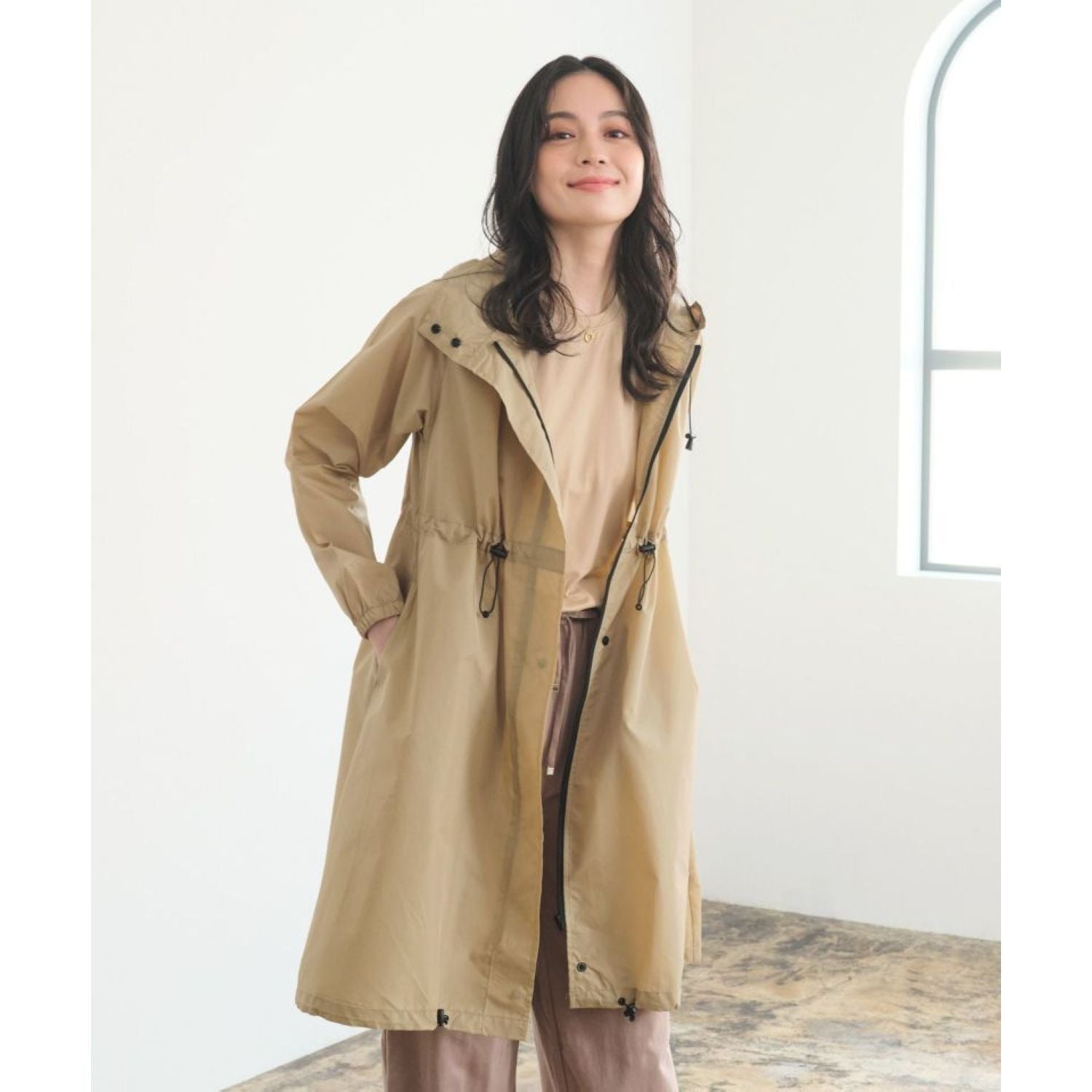WPC Long Mods Women Raincoat One Size