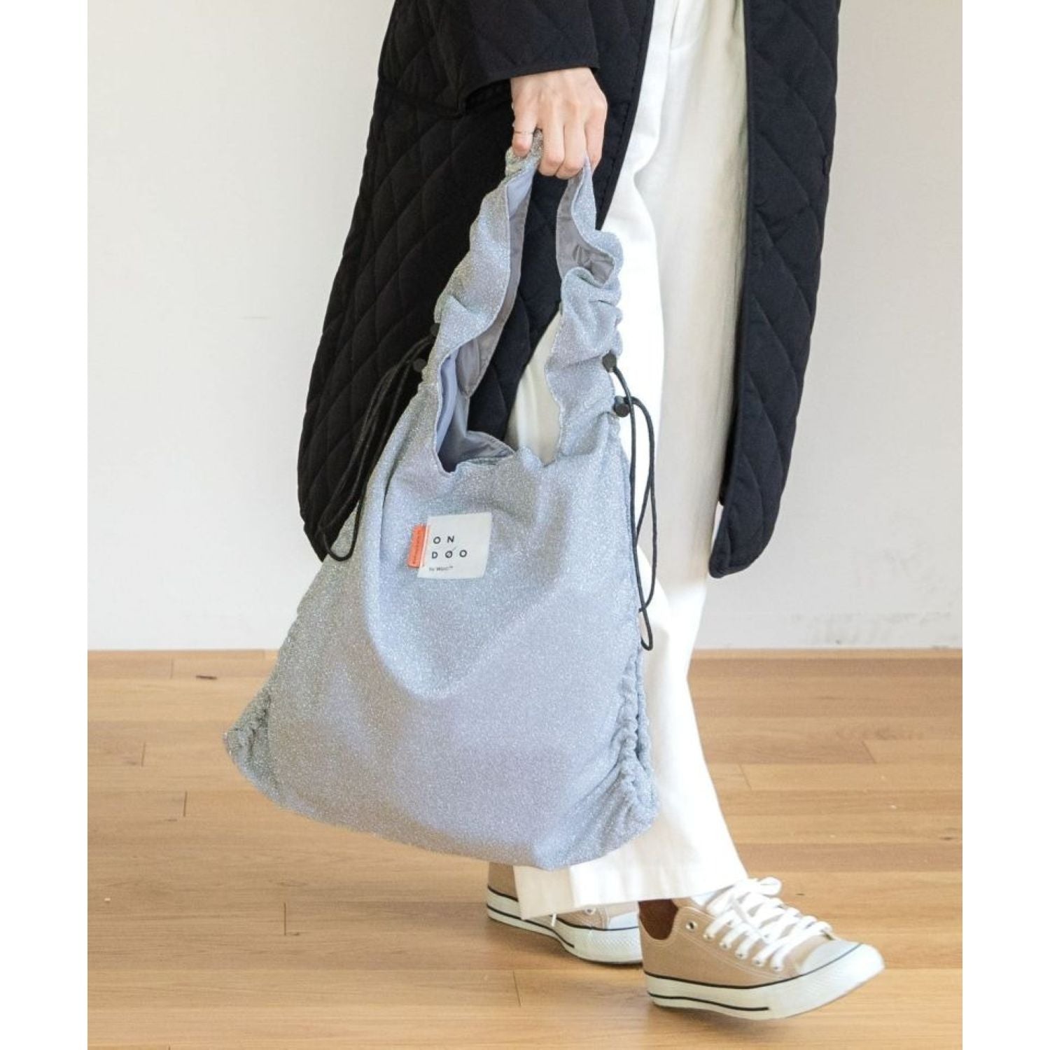 WPC Ondoo Shirring Drawstring Tote Bag