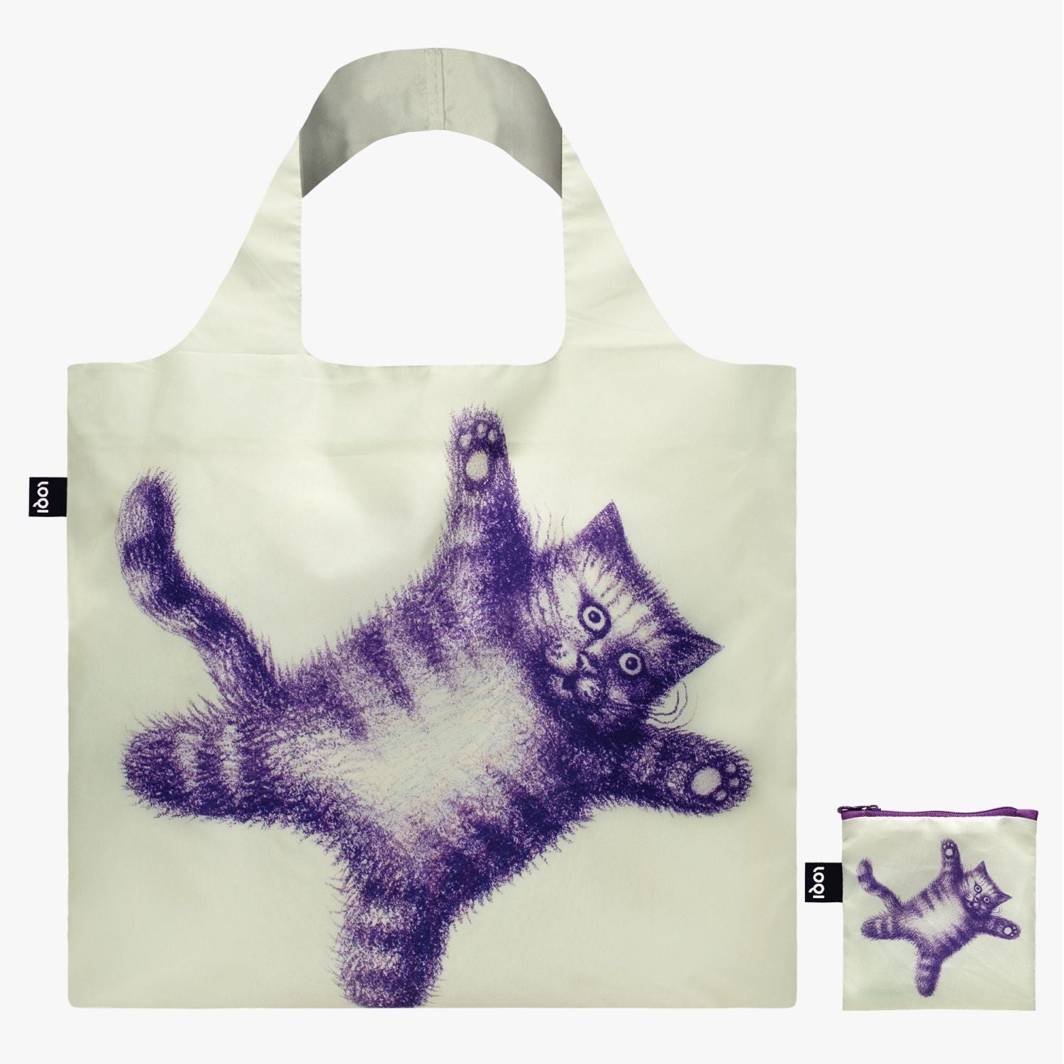 LOQI ARTIST Foldable Tote Bag