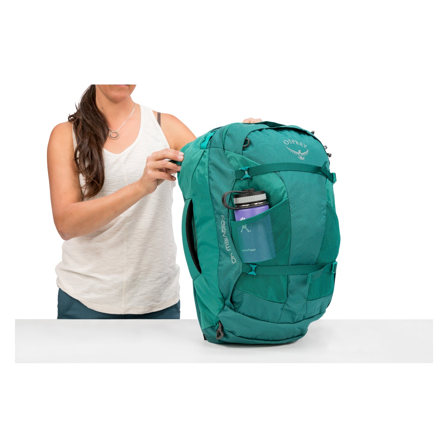 Osprey Fairview Travel Pack Carry-On 40 Backpack - Extra Small/Small - Women's Travel - Trekking | Bags, Bags for Women, Hiking Backpacks, Osprey, SGTrek, SGTrek Osprey, Travel Backpacks | Osprey-8