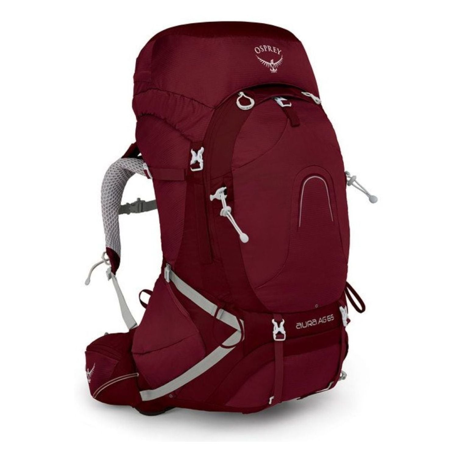 Osprey Aura AG 65 Backpack with Raincover - Small - Women's Backpacking | Backpacking Packs, Bags, Bags for Women, Osprey, SGTrek, SGTrek Osprey, Travel Backpacks | Osprey-3