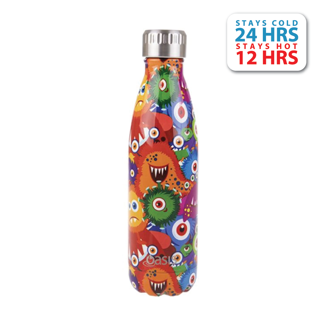 Oasis Stainless Steel Insulated Water Bottle 500ML (Printed) | Gifts & Lifestyle, Insulated Water Bottles, Travel Accessories, Water Bottles | Oasis Bottles-12