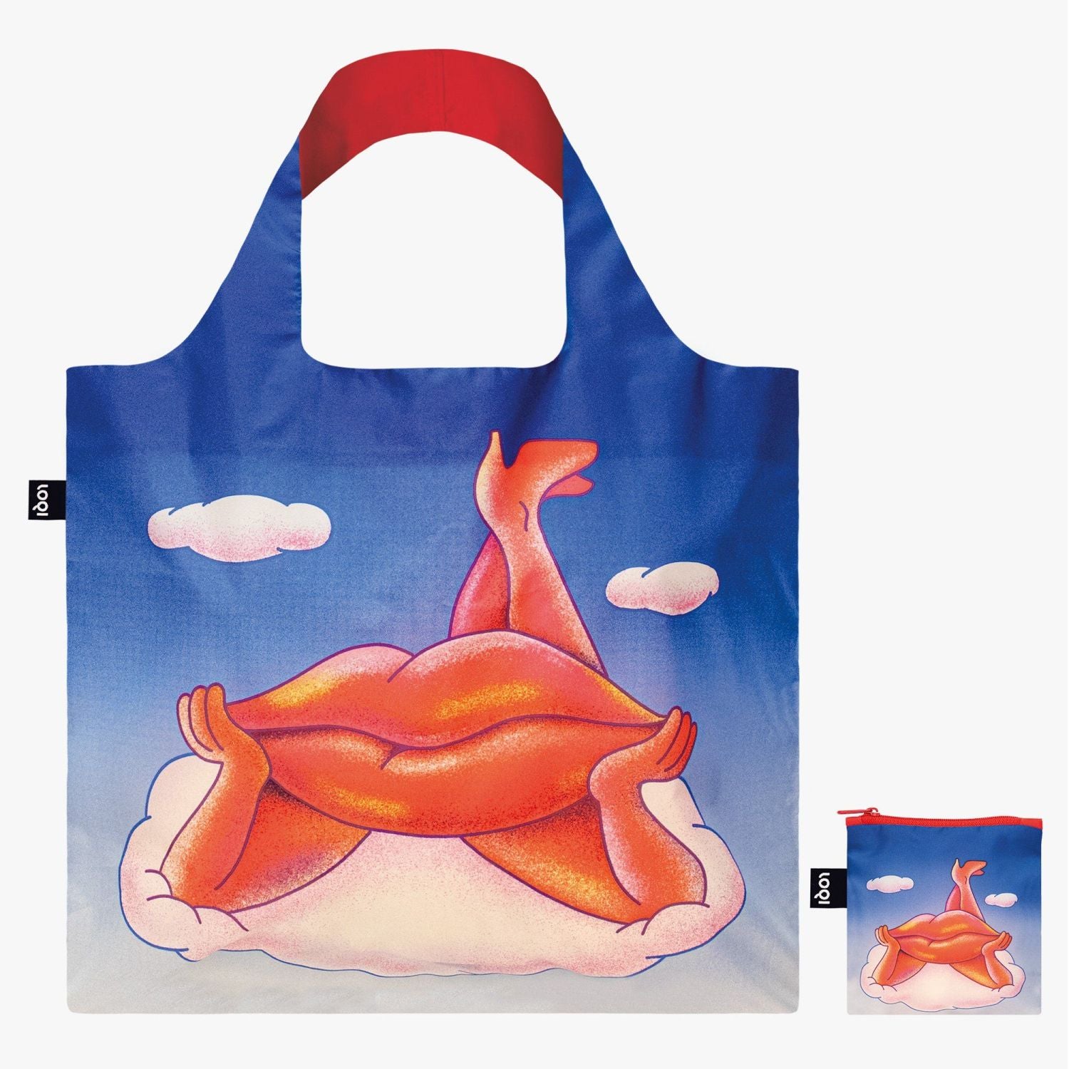 LOQI ARTIST Foldable Tote Bag