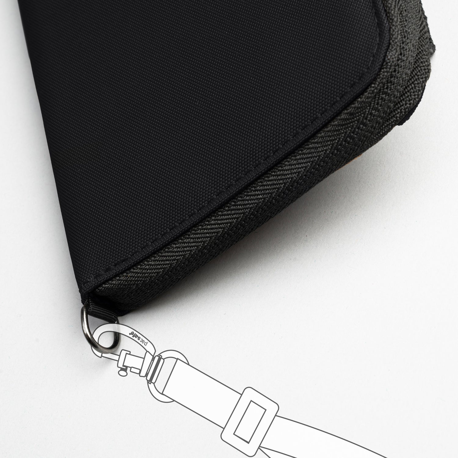 Pacsafe RFIDsafe RFID Blocking Zip Around Wallet