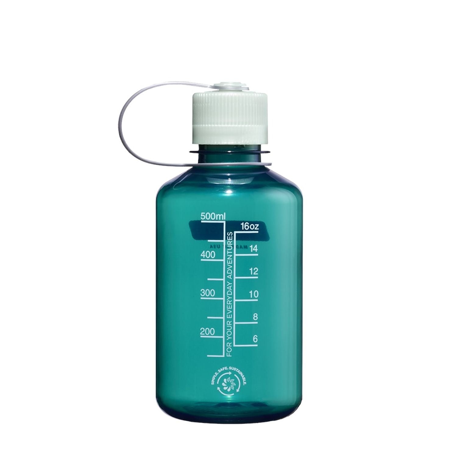 Nalgene 16oz Narrow Mouth Water Bottle (Plain) (SA)