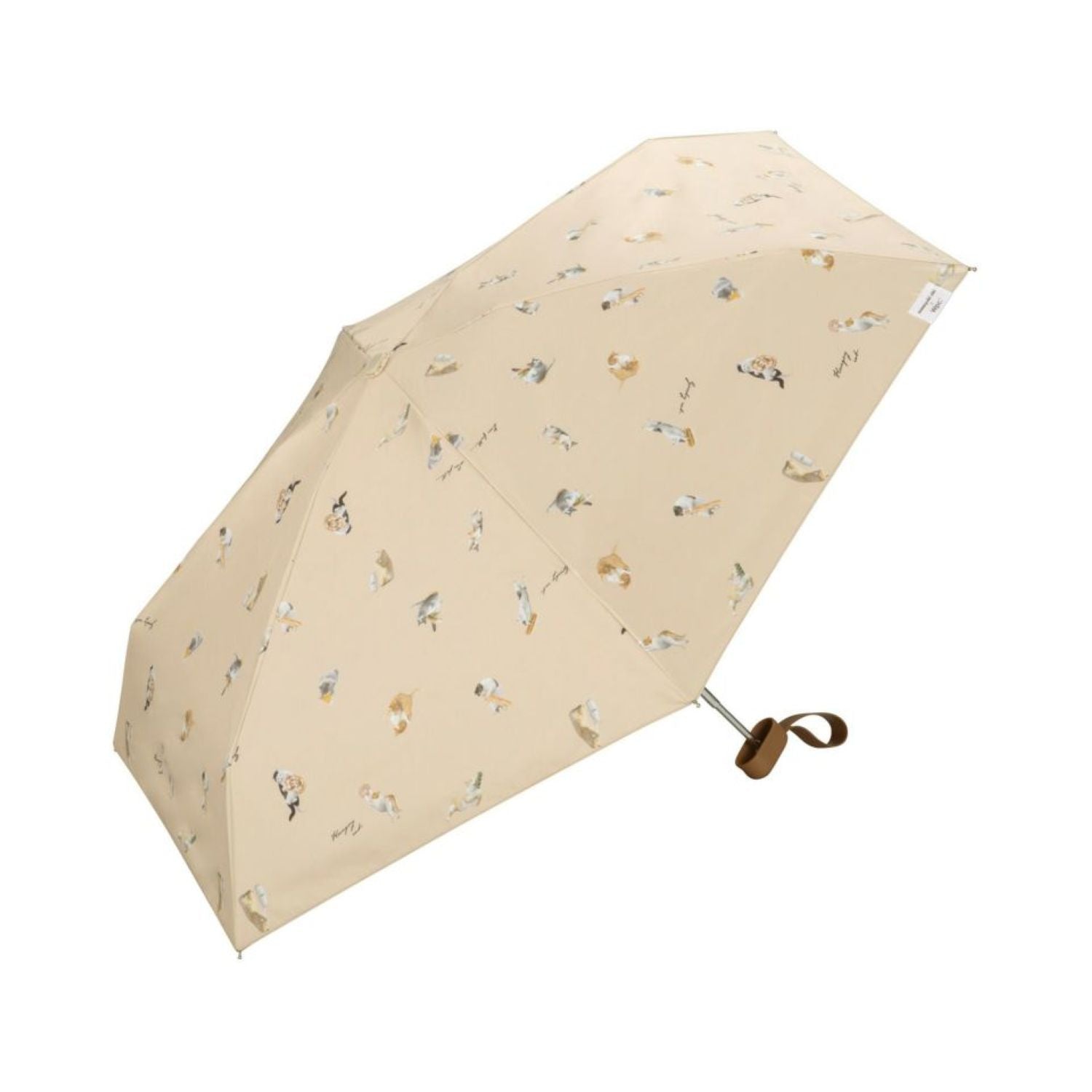 WPC X Masayuki Oki Neko UV Protection UPF 50+ Umbrella 47cm