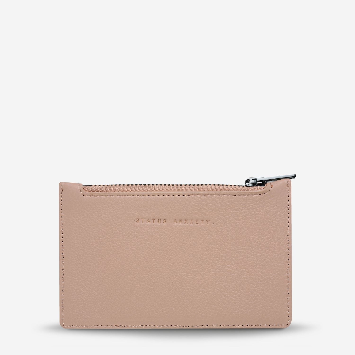 Status Anxiety Avoiding Things Leather Wallet