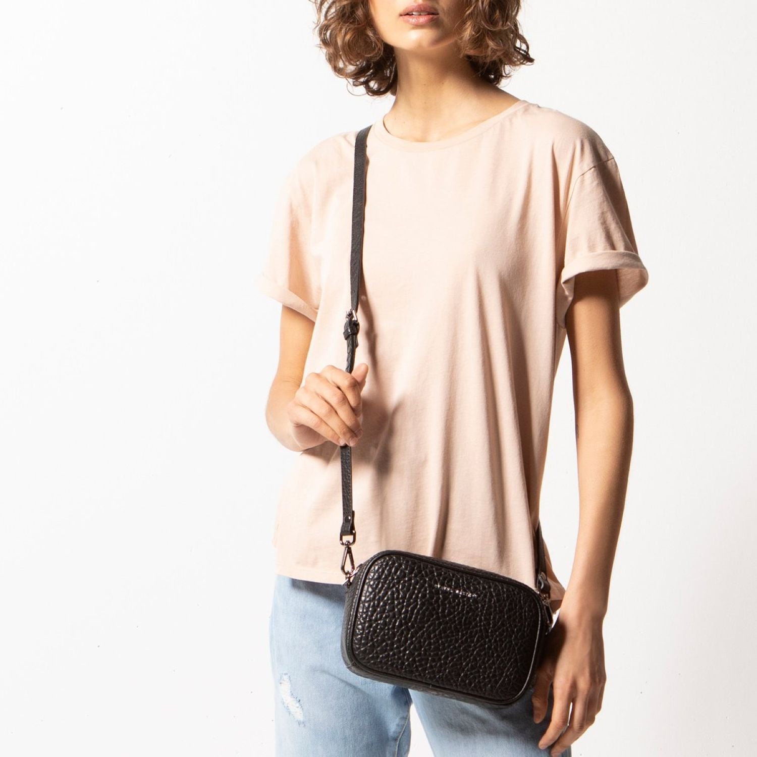 Status Anxiety Plunder Italian Leather Crossbody