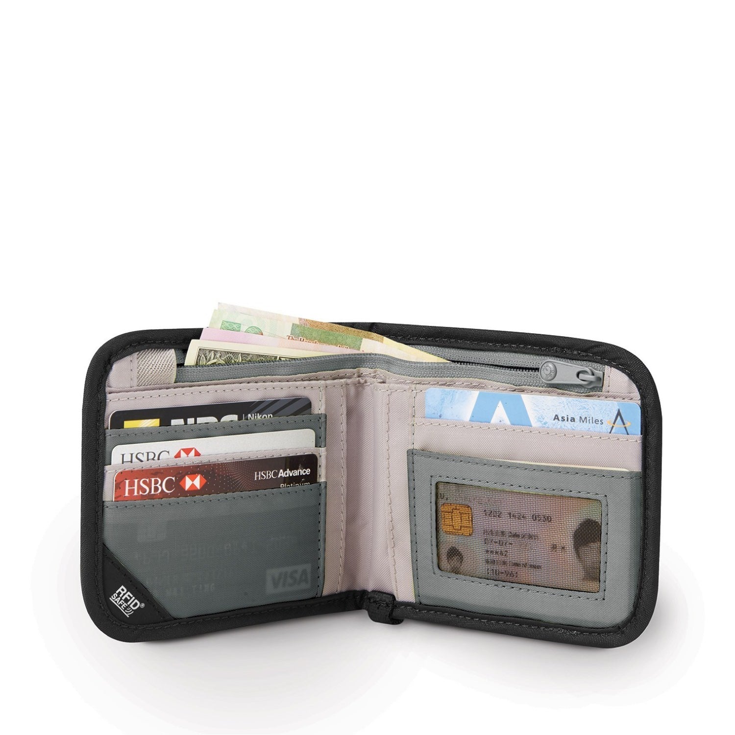 Pacsafe RFIDsafe V100 Bi-Fold Wallet