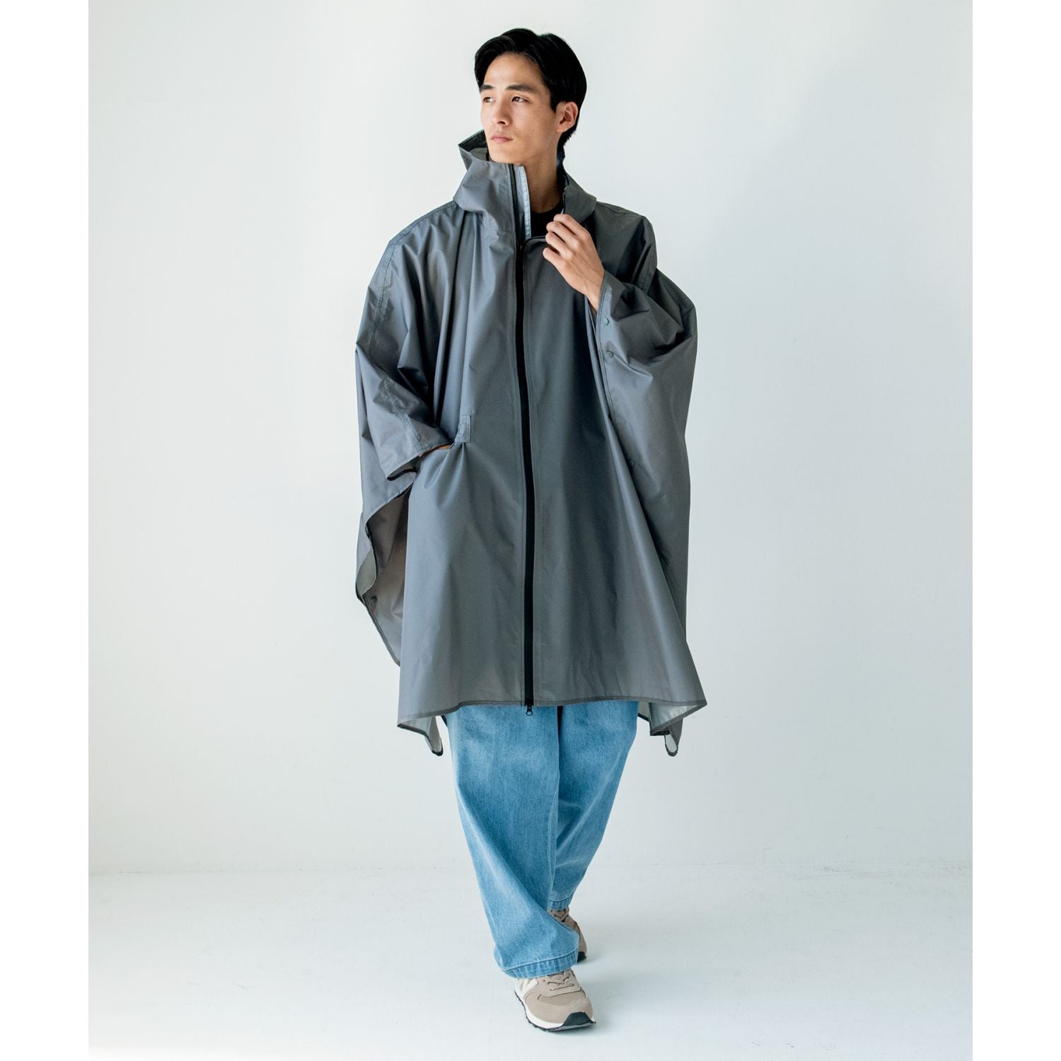 WPC IZA Rain Breaker Poncho Water Repellent One Size