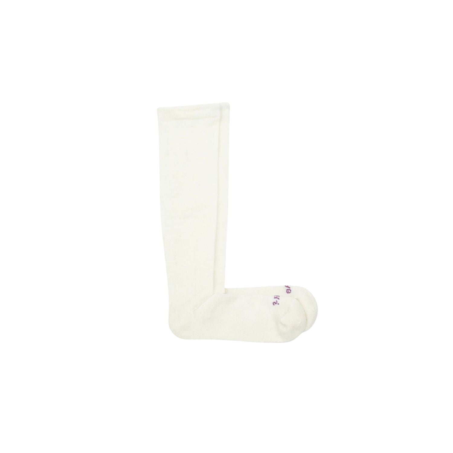 Paire Merino Wool-Blend Compression Sock (Snow)