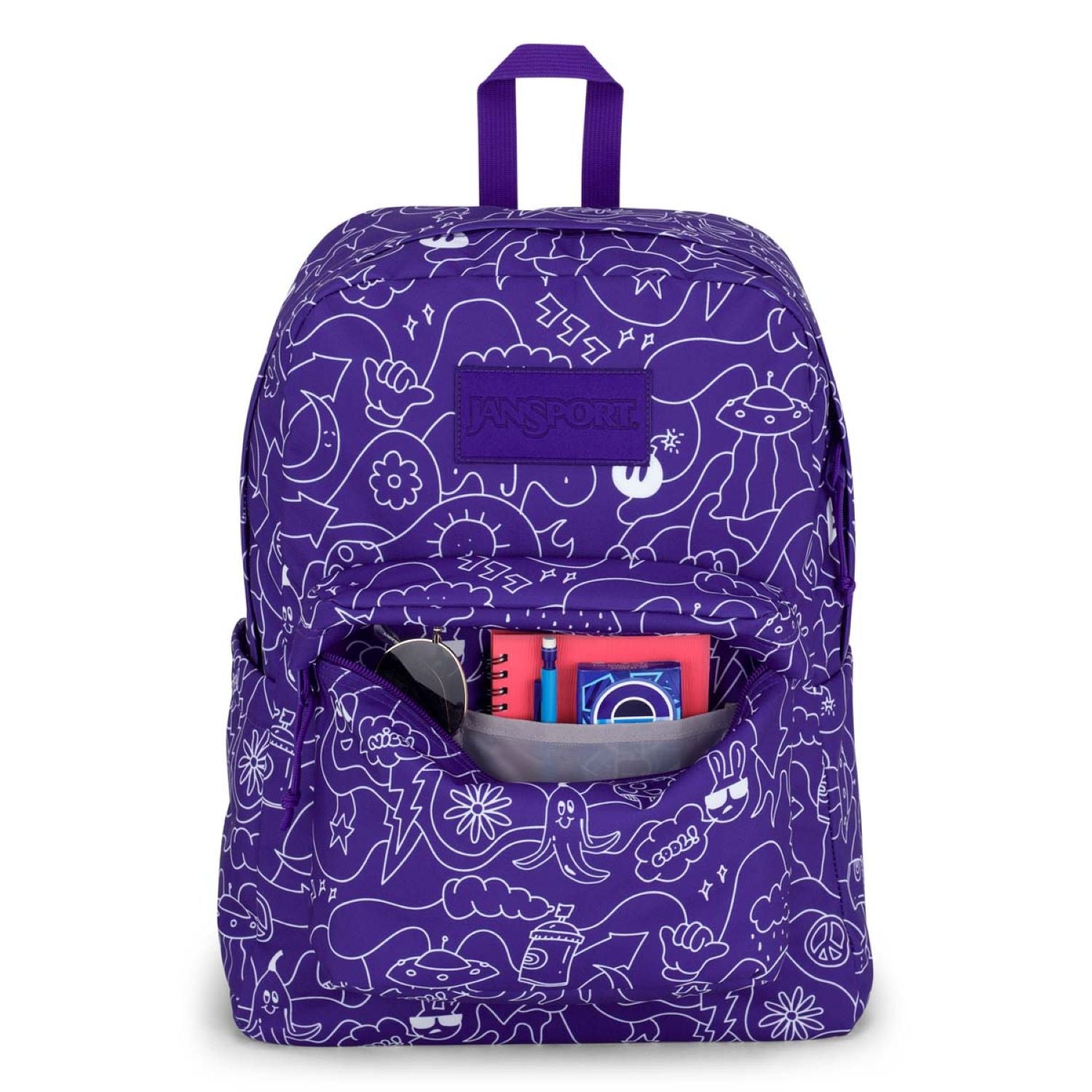 Jansport Superbreak Plus Backpack (Printed)