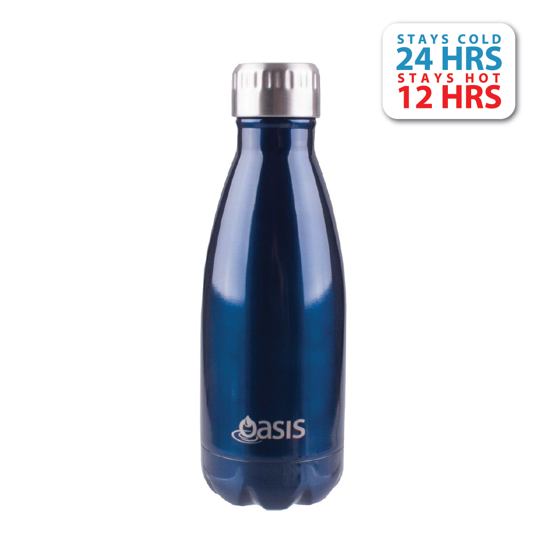 Oasis Stainless Steel Insulated Water Bottle 350ML (Plain) | Gifts & Lifestyle, Insulated Water Bottles, Travel Accessories, Water Bottles | Oasis Bottles-8