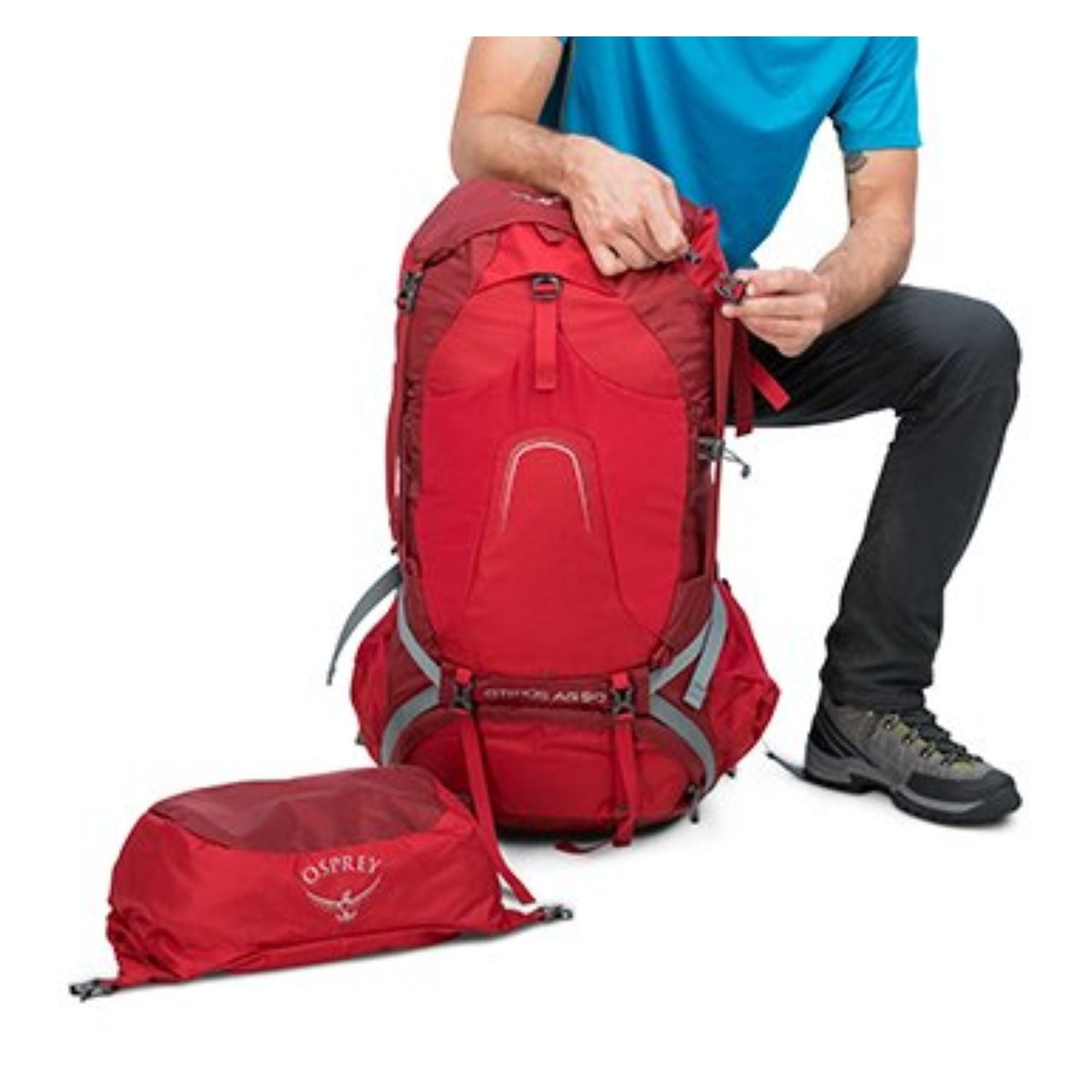 Osprey Atmos AG 50 Backpack - Small - Men's Backpacking | Backpacking Packs, Bags, Bags for Men, Osprey, SGTrek, SGTrek Osprey, Travel Backpacks | Osprey-9