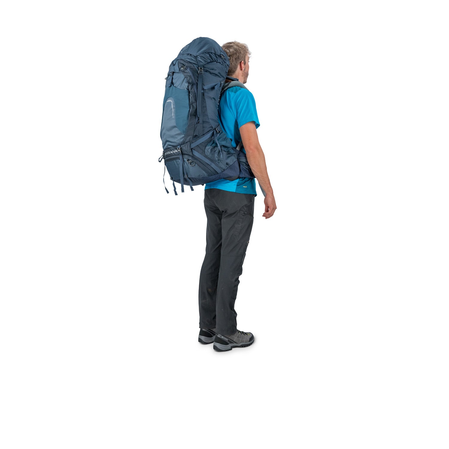Osprey Atmos AG 65 Backpack with Raincover - Medium - Men's Backpacking | Backpacking Packs, Bags, Bags for Men, Osprey, Travel Backpacks | Osprey-4