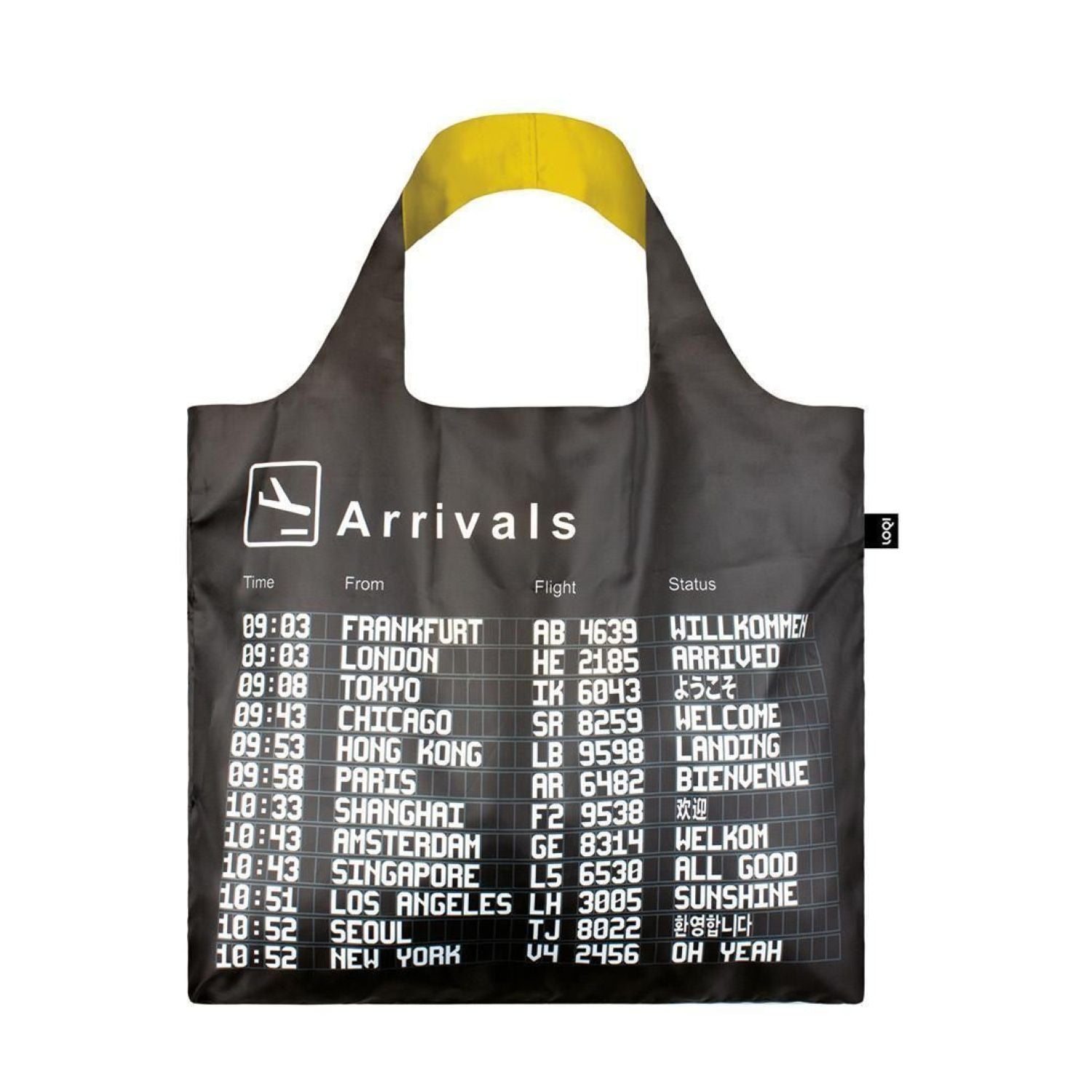 LOQI Airport Foldable Tote Bag