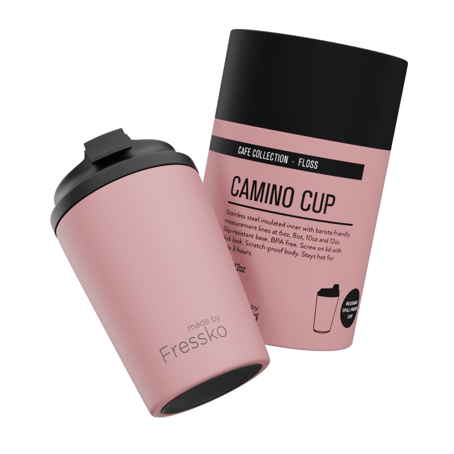 Made By Fressko Camino 12oz Insulated Stainless Steel Cup