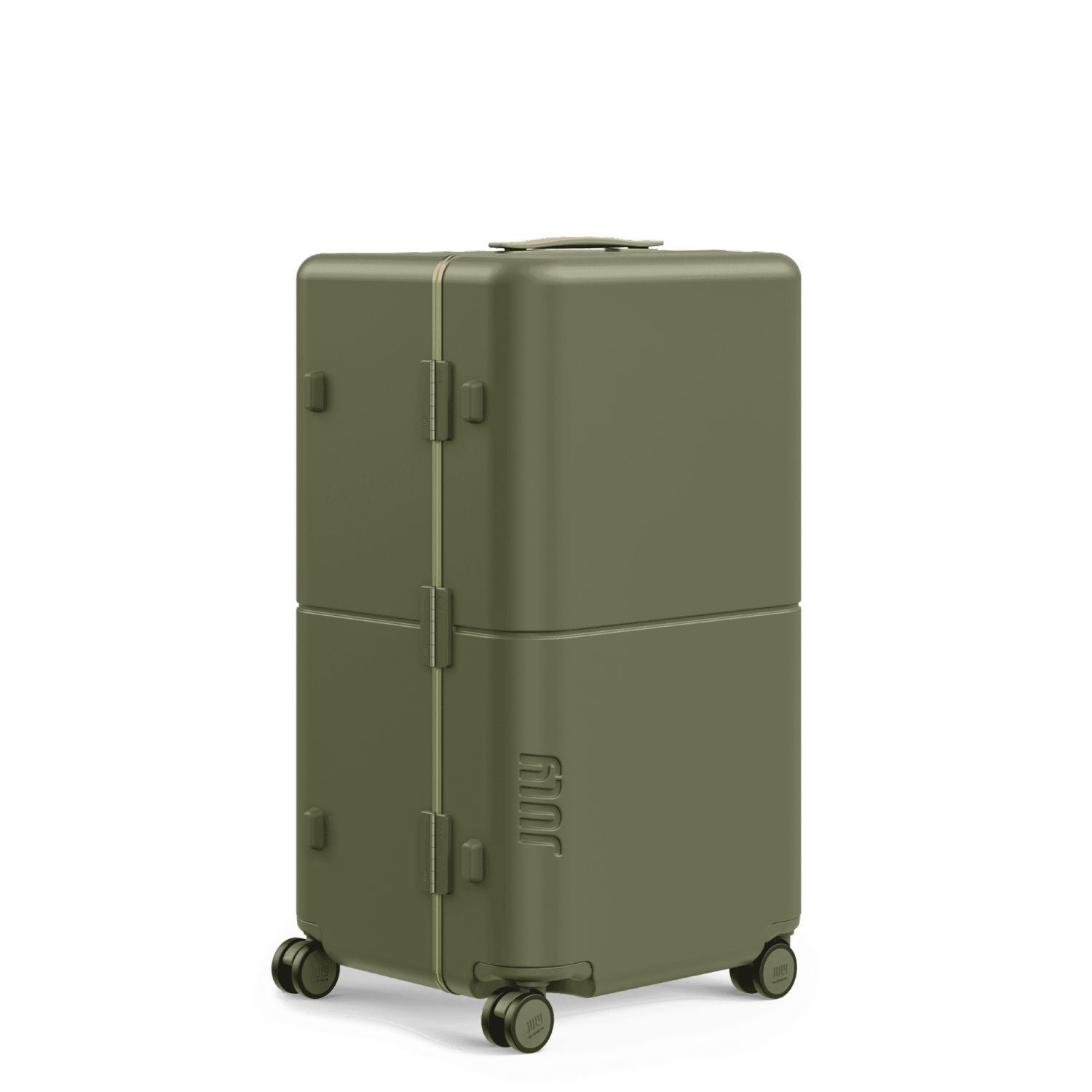 July Checked Trunk Polycarbonate Frame 28" Luggage (SA)